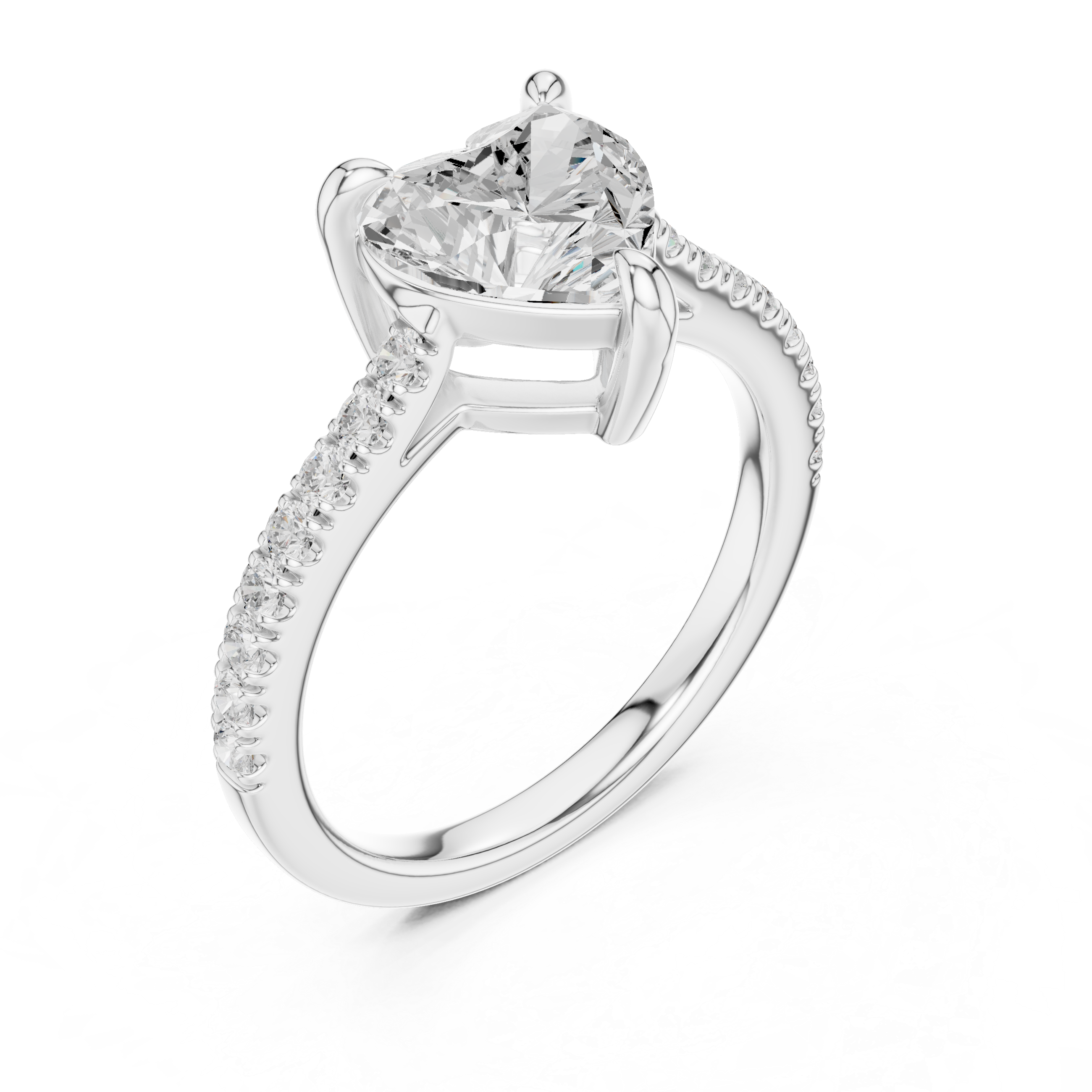 Luxury cluster diamond ring featuring multiple small stones forming dazzling centerpiece.