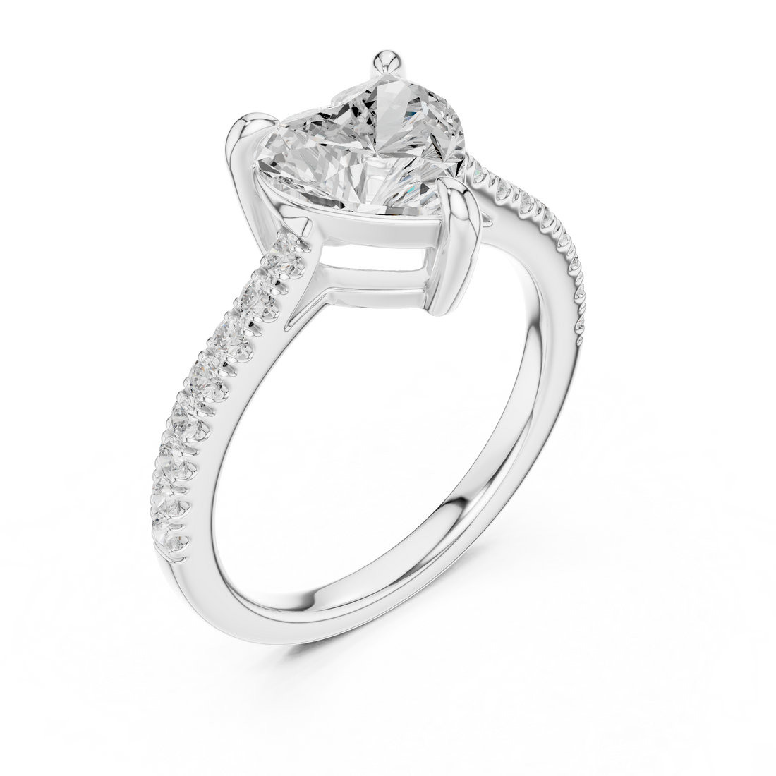 Luxury cluster diamond ring featuring multiple small stones forming dazzling centerpiece.