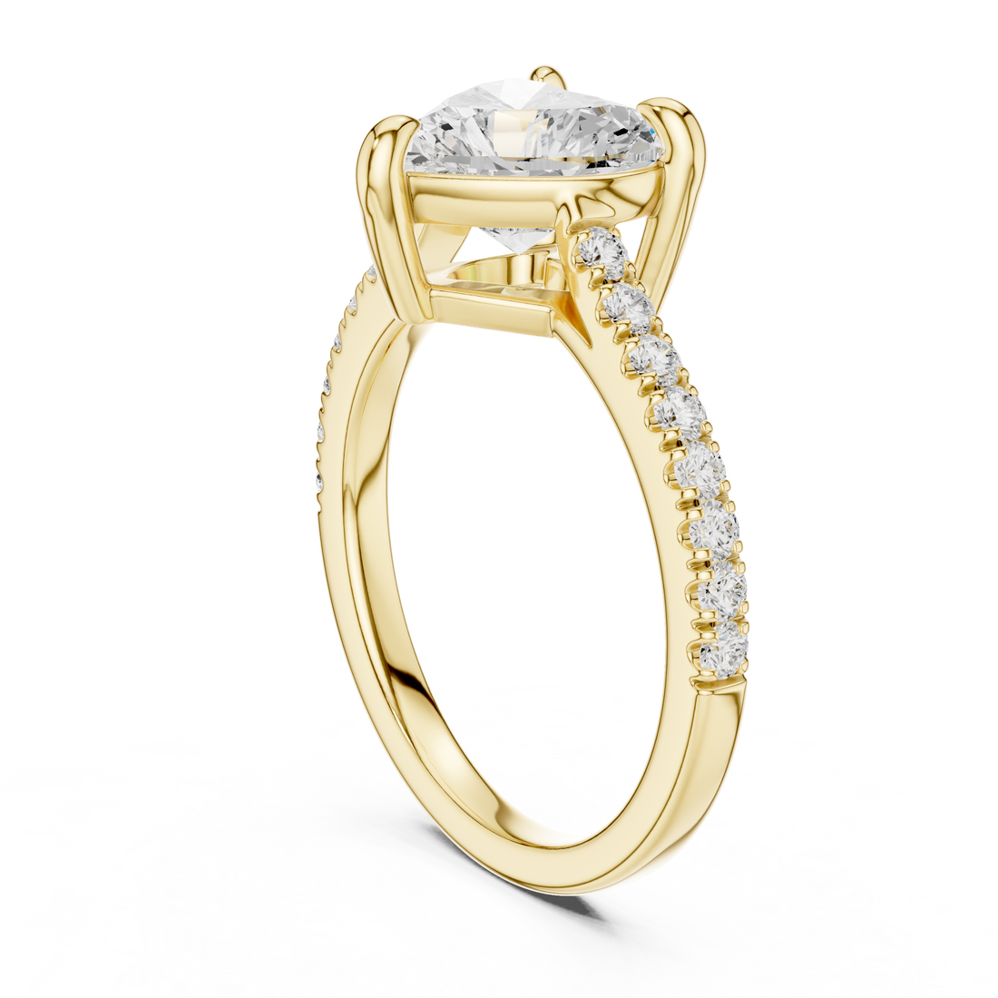 Minimalist thin band ring with tiny diamond accents and sleek modern look.