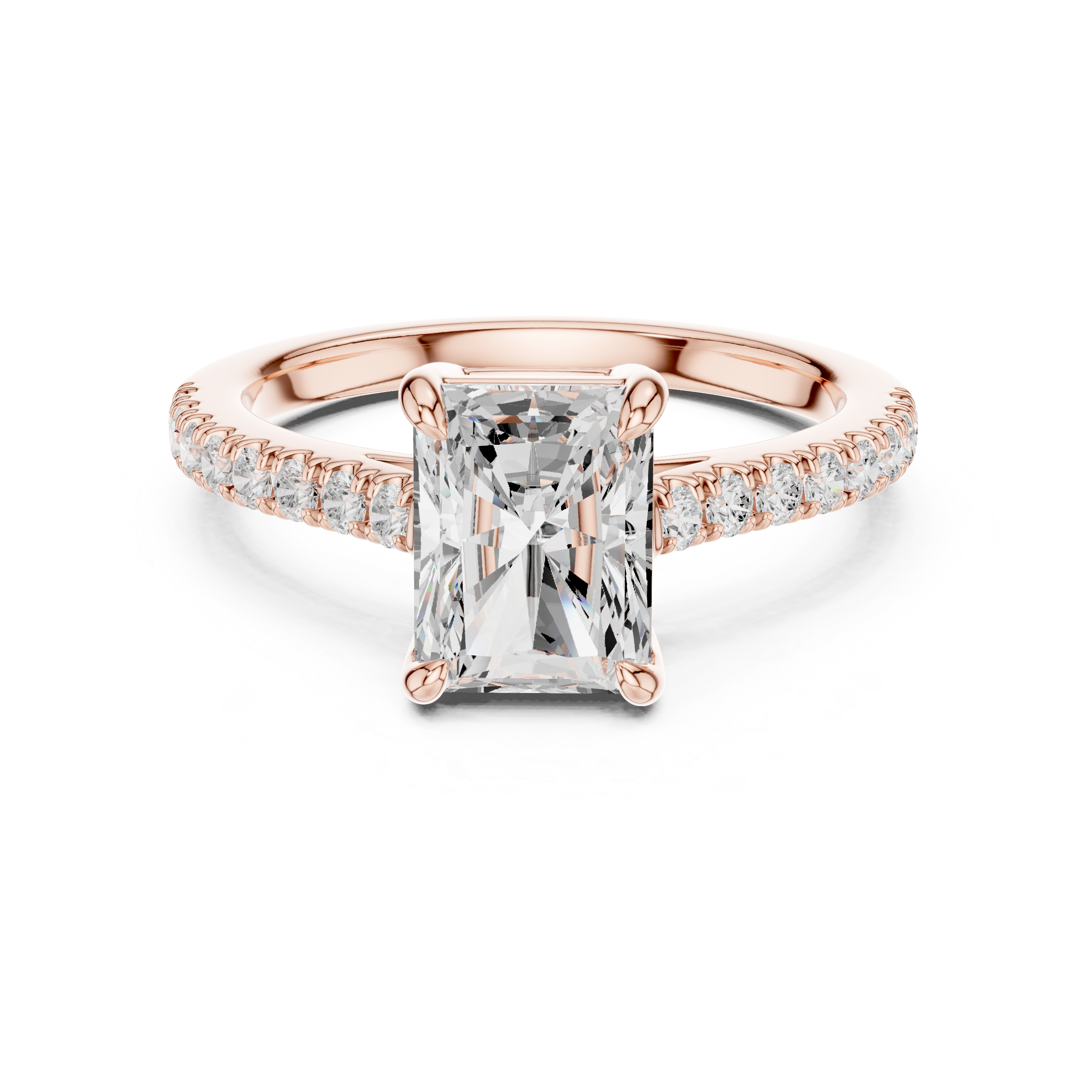 Designer diamond link bracelet with sparkling stone accents.