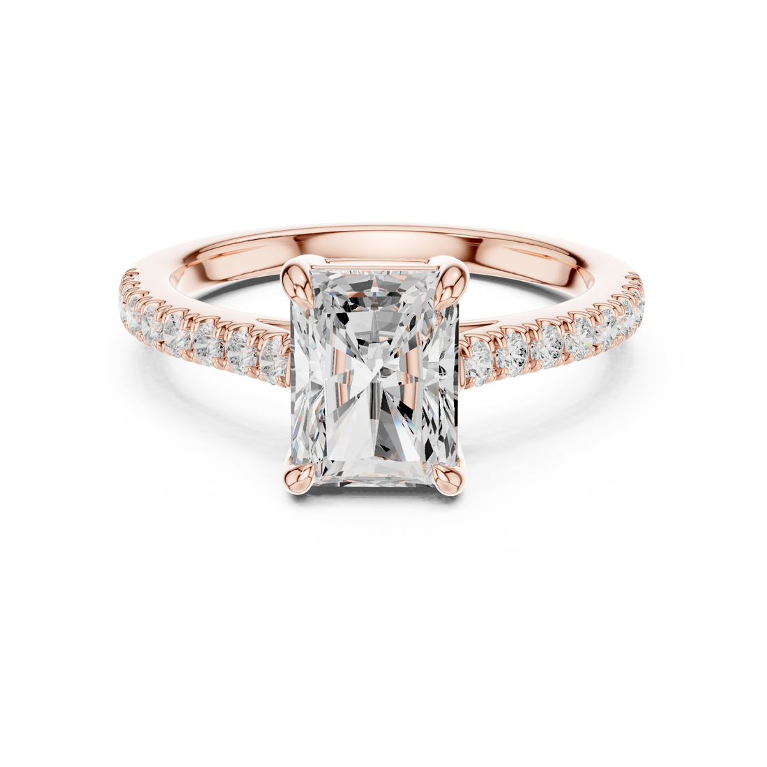 Designer diamond link bracelet with sparkling stone accents.