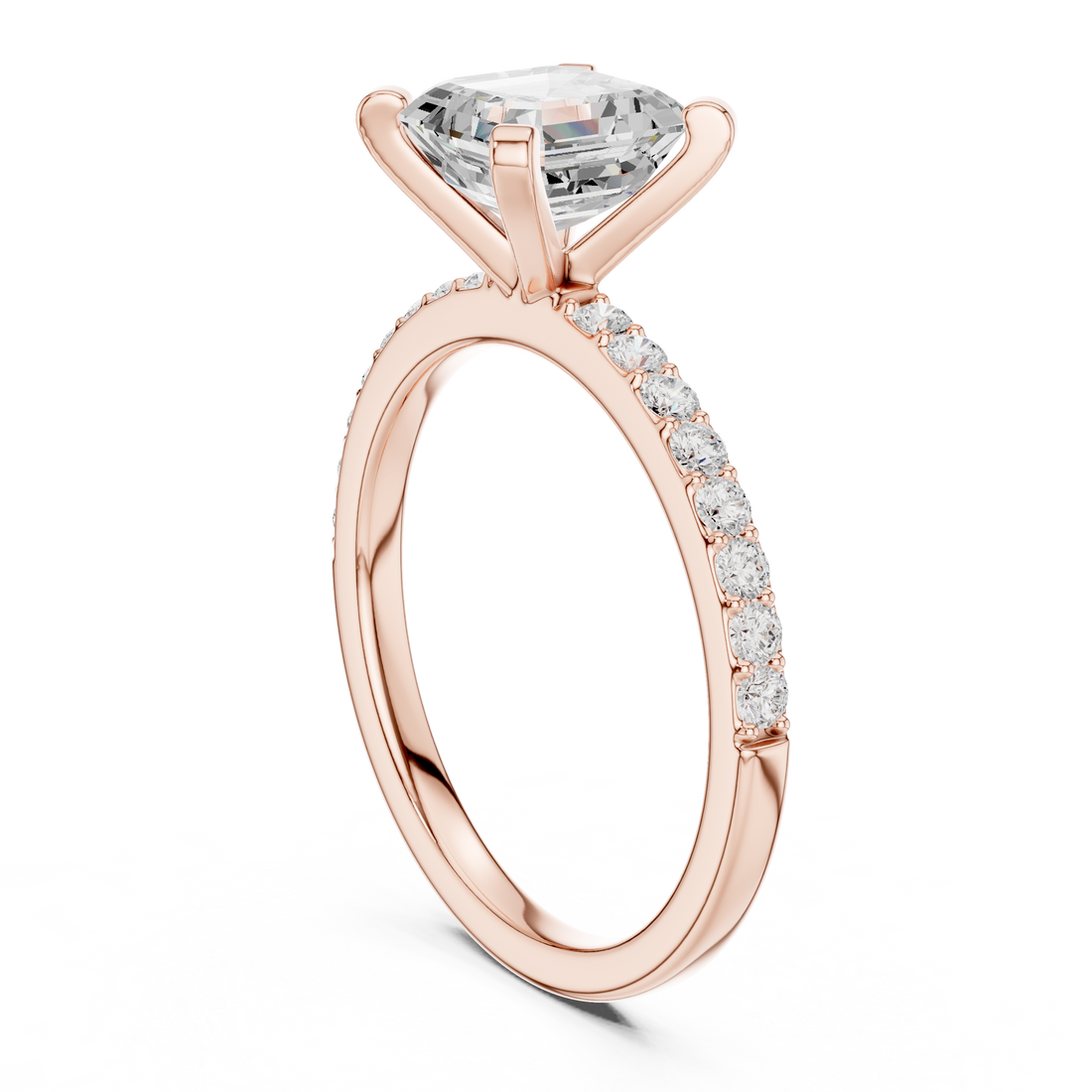 Minimalist men's band featuring smooth polished gold surface.