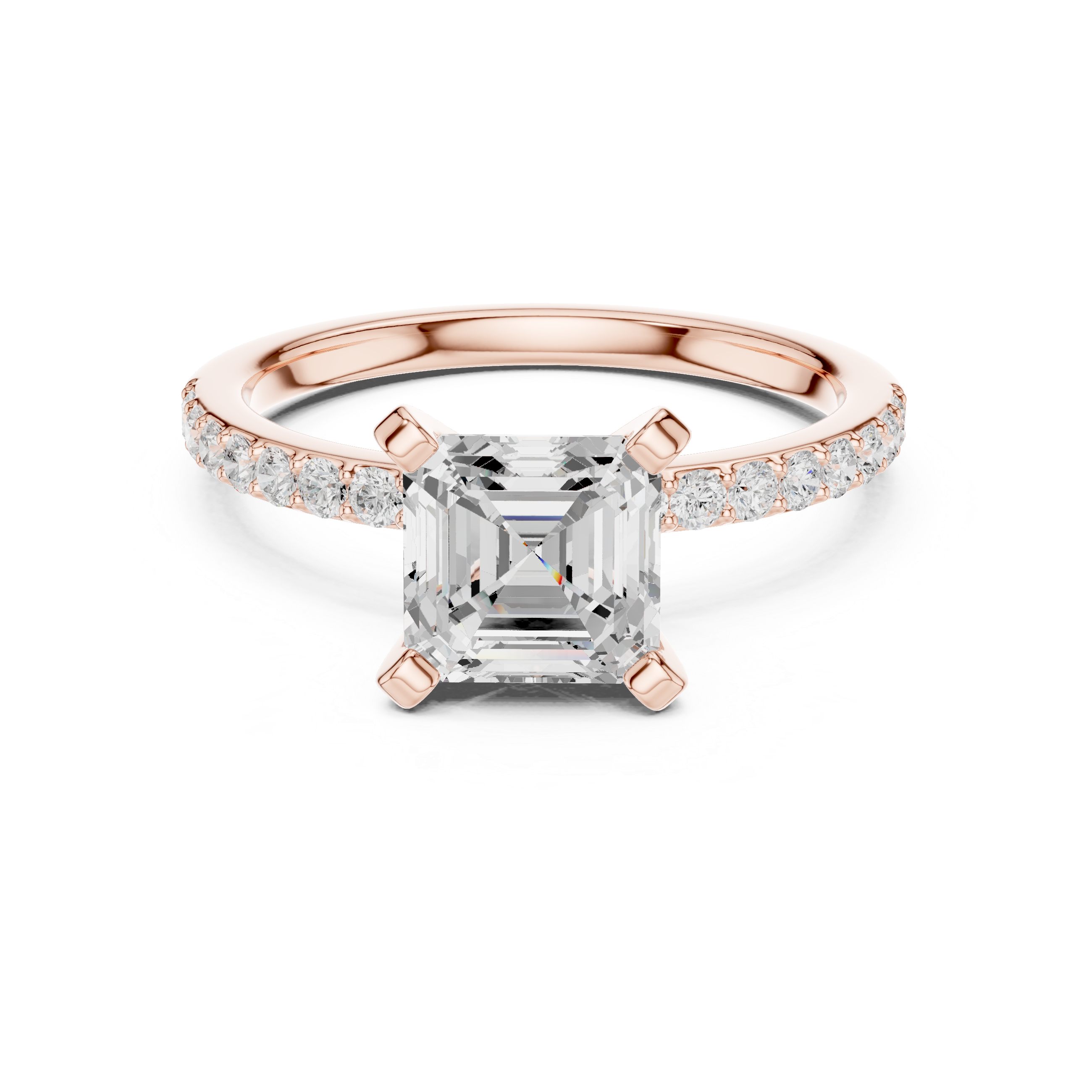 Designer men's gemstone ring featuring bold rectangular stone centerpiece.