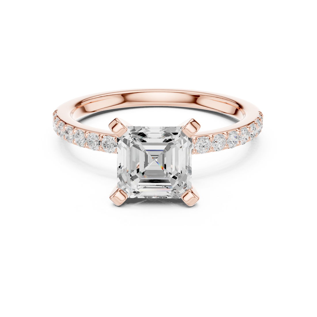 Designer men's gemstone ring featuring bold rectangular stone centerpiece.