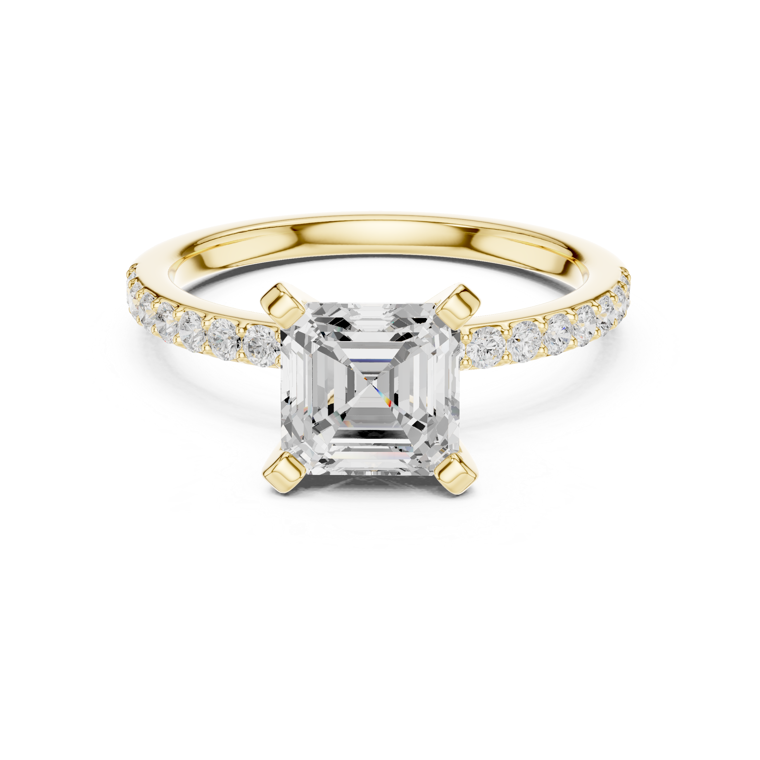 Modern open ring featuring adjustable dual-end design.