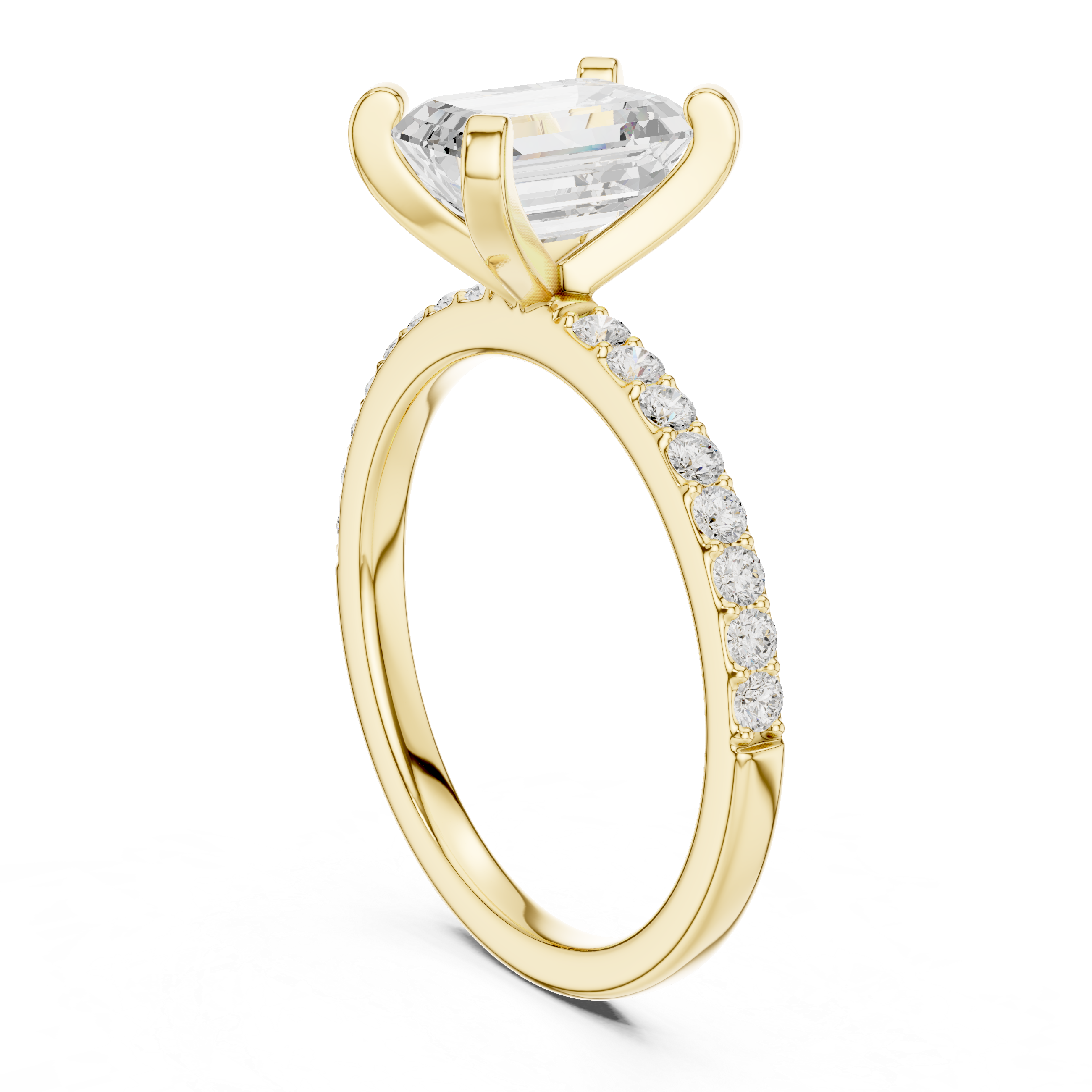 Classic wedding jewellery set featuring matching gold accessories.