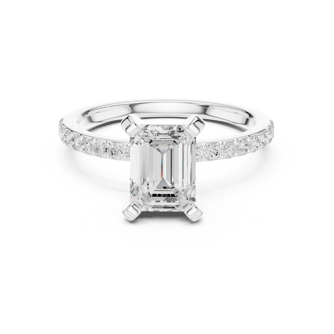Elegant gemstone pendant featuring sapphire centerpiece.