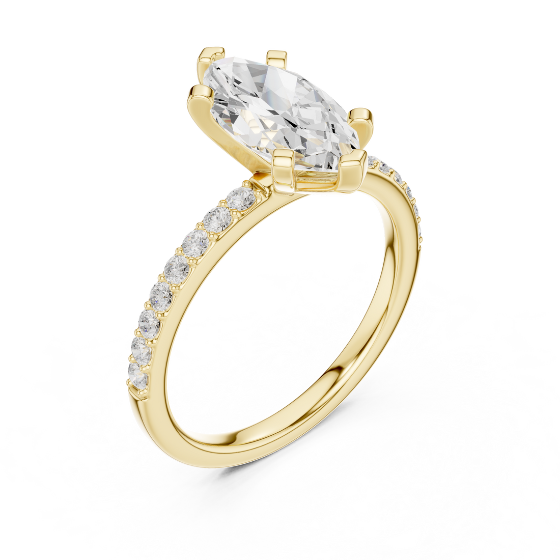 Luxury celebration ring featuring decorative gemstone centerpiece.