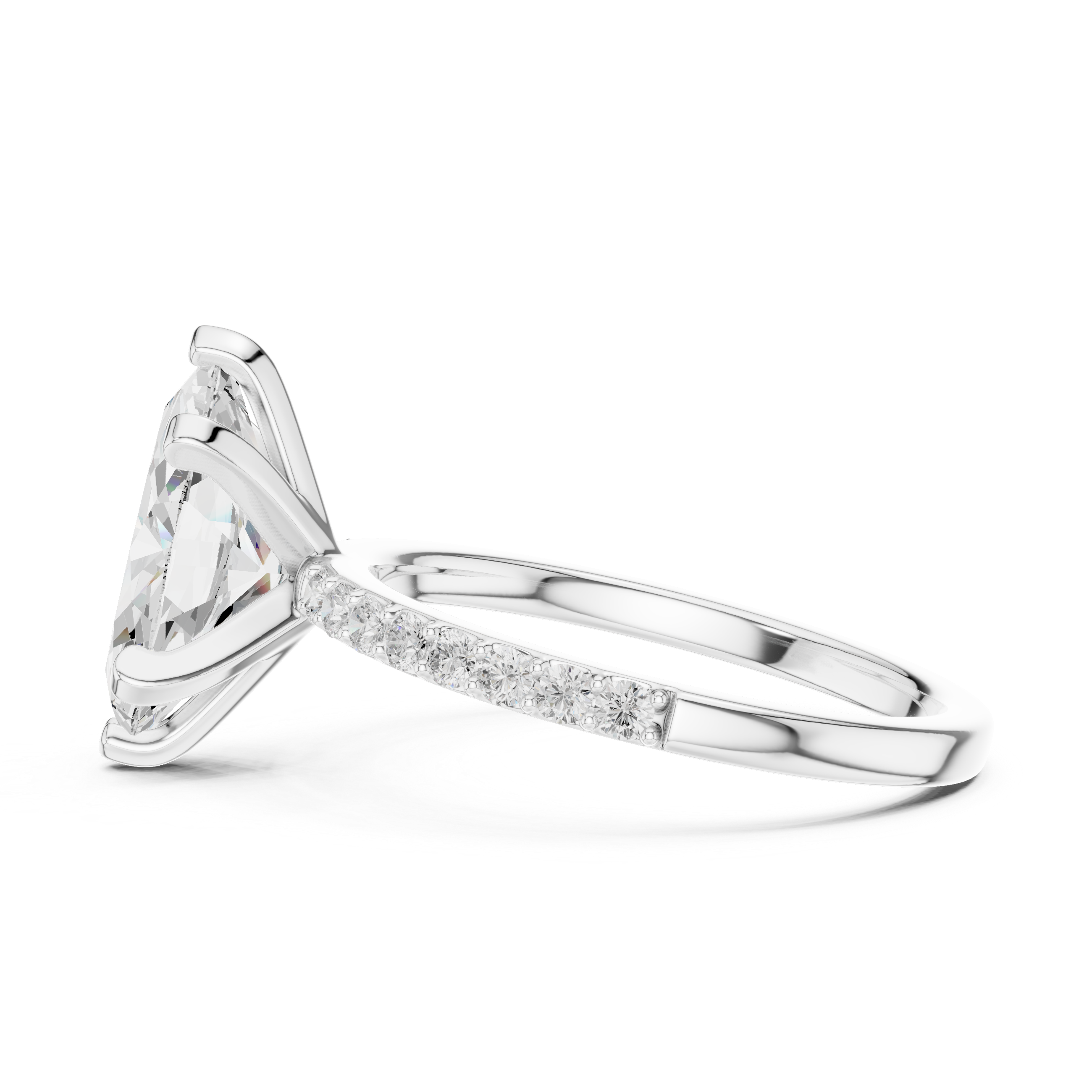 Classic pearl drop earrings featuring elegant hanging design.