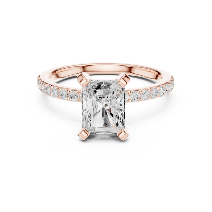 Designer diamond link bracelet with sparkling stone accents.