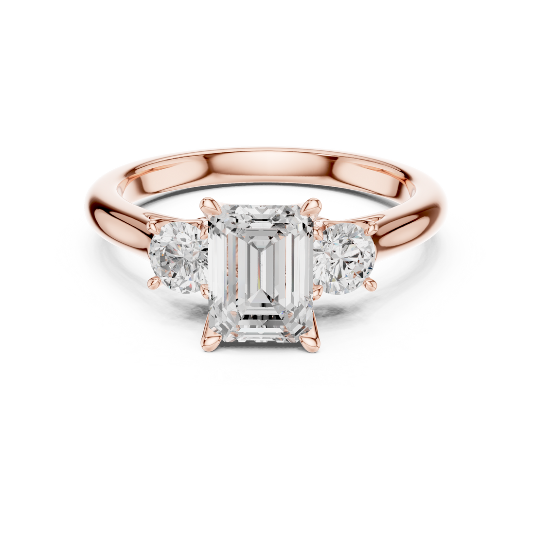 Designer men's gemstone ring featuring bold rectangular stone centerpiece.
