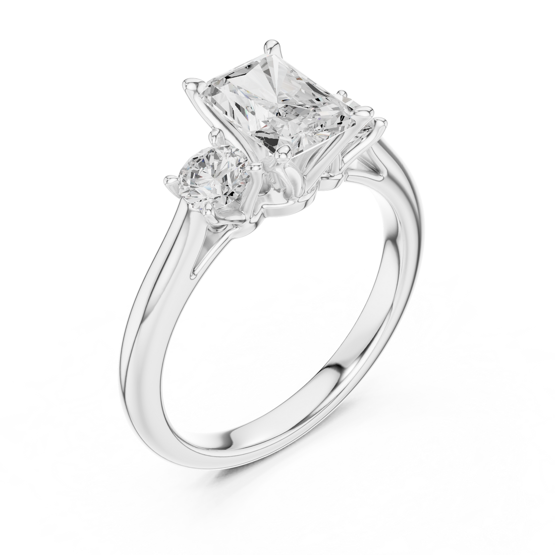 Elegant bridal jewellery set featuring coordinated necklace earrings and bracelet.
