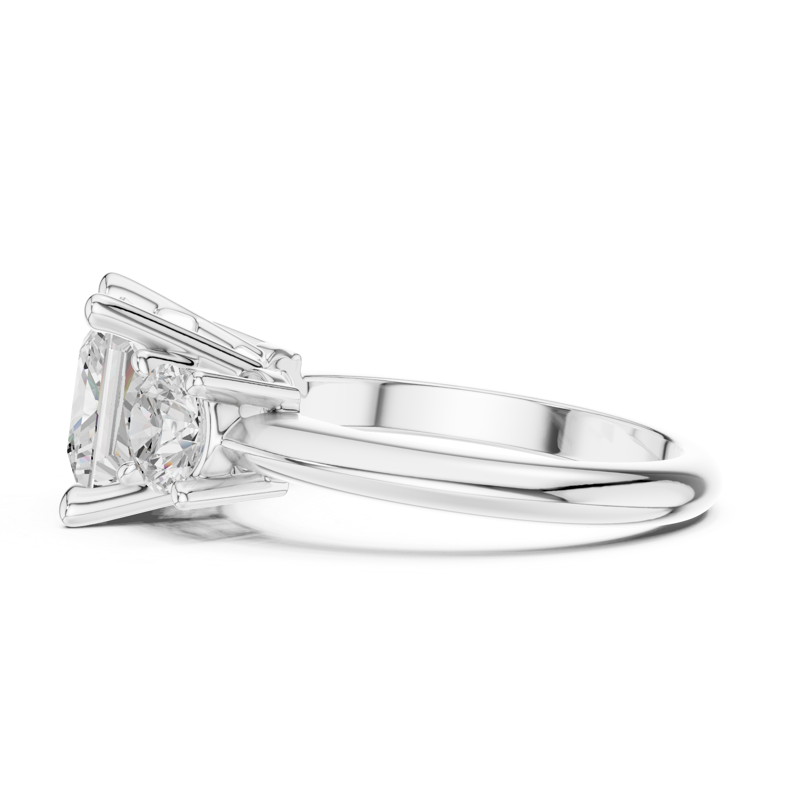 Elegant gemstone cocktail ring featuring oversized colorful stone centerpiece.