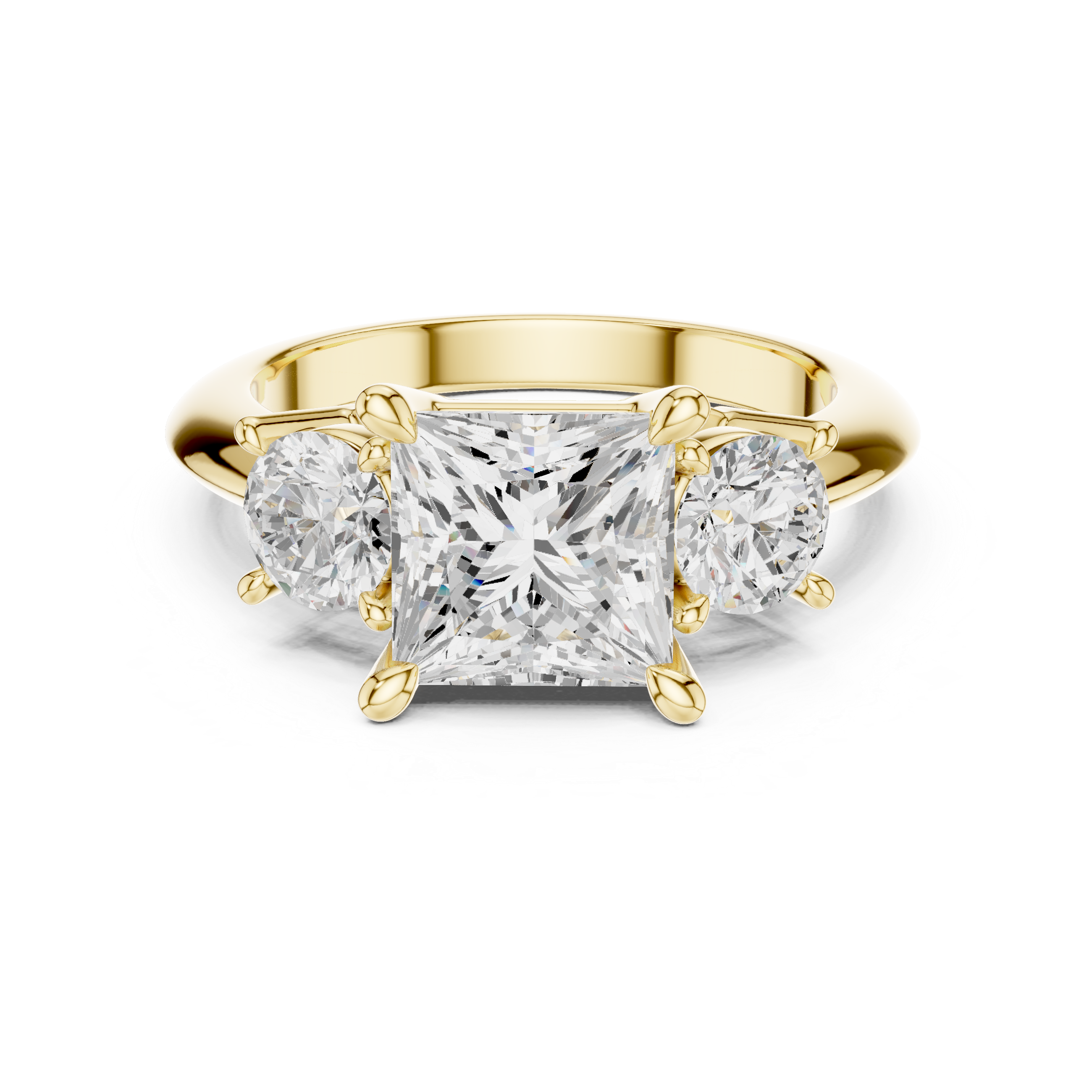 Modern open ring featuring adjustable dual-end design.