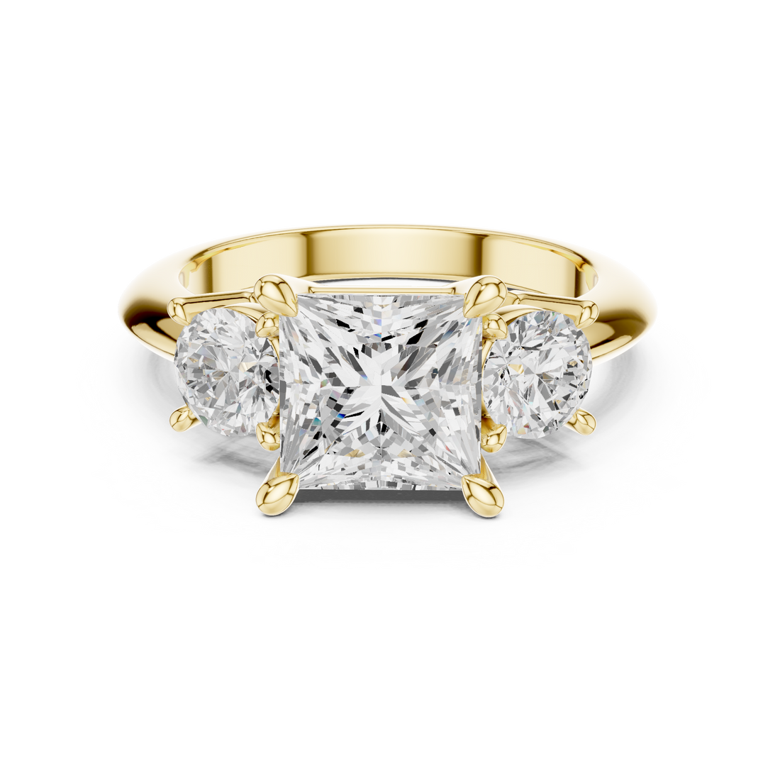 Modern open ring featuring adjustable dual-end design.
