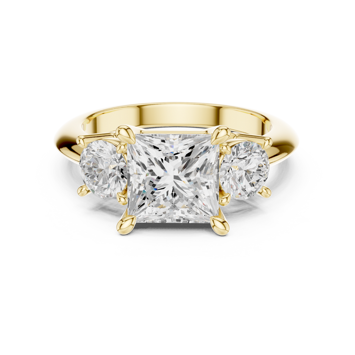 Modern open ring featuring adjustable dual-end design.