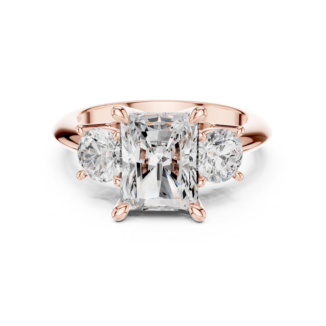 Luxury designer ring featuring artistic sculptural appearance.