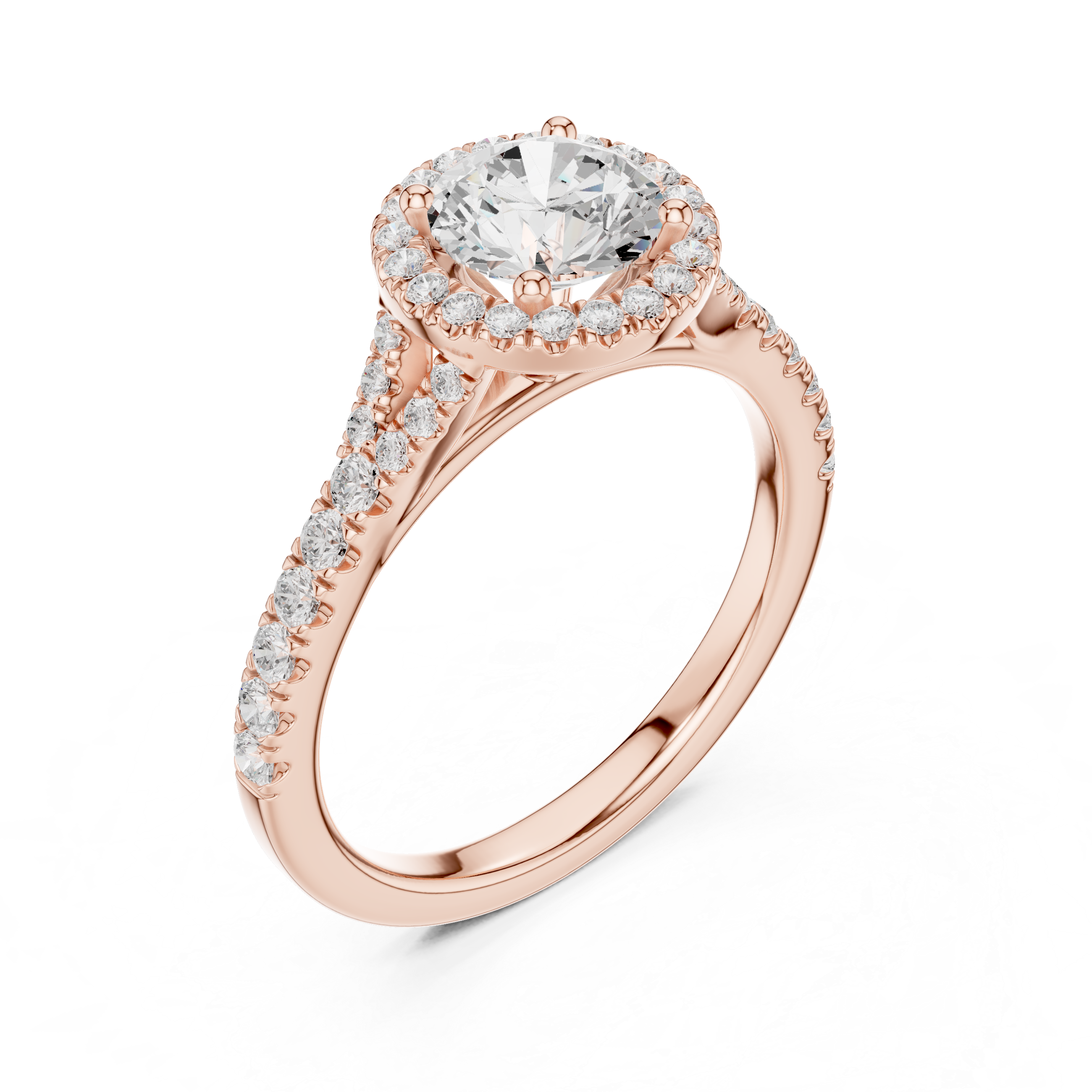 Luxury men's diamond band featuring row of sparkling stones.