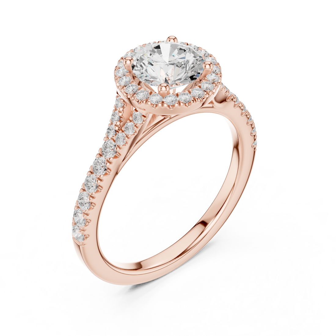Luxury men's diamond band featuring row of sparkling stones.