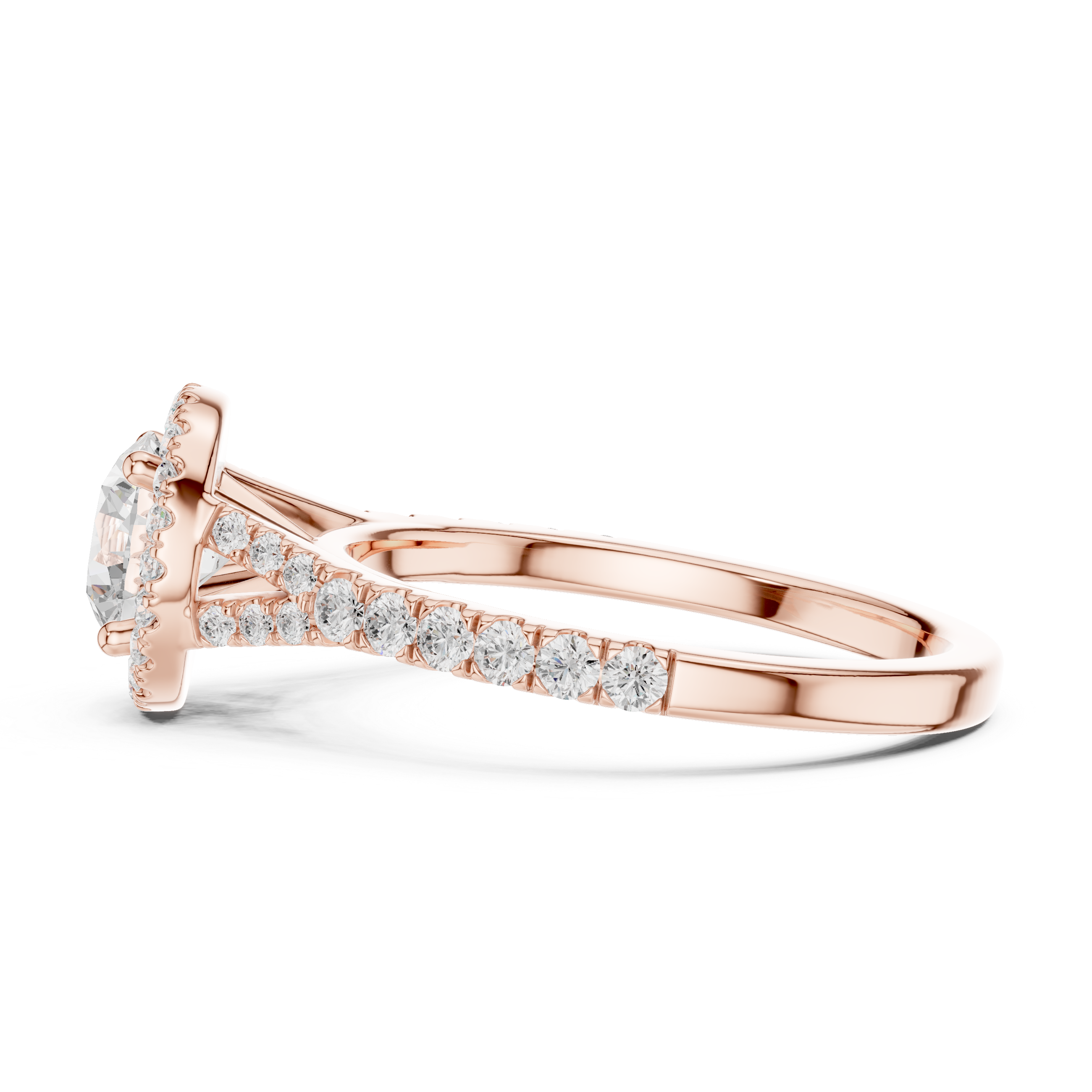 Designer baby ring featuring adjustable band and smooth edges.