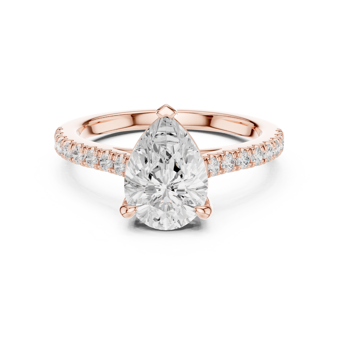 Luxury designer ring featuring artistic sculptural appearance.