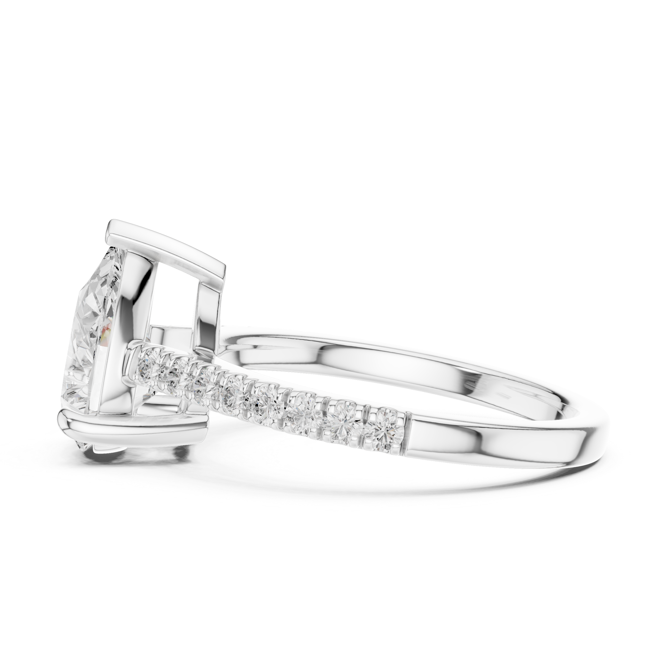 Stylish Y-shaped necklace featuring dangling central element.