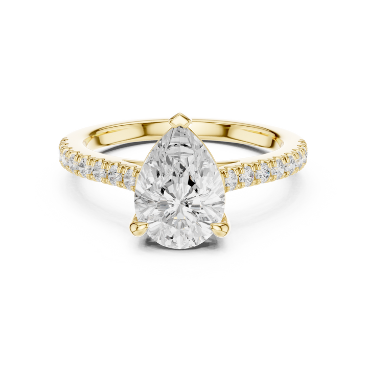 Elegant tennis bracelet featuring uniform diamond pattern.