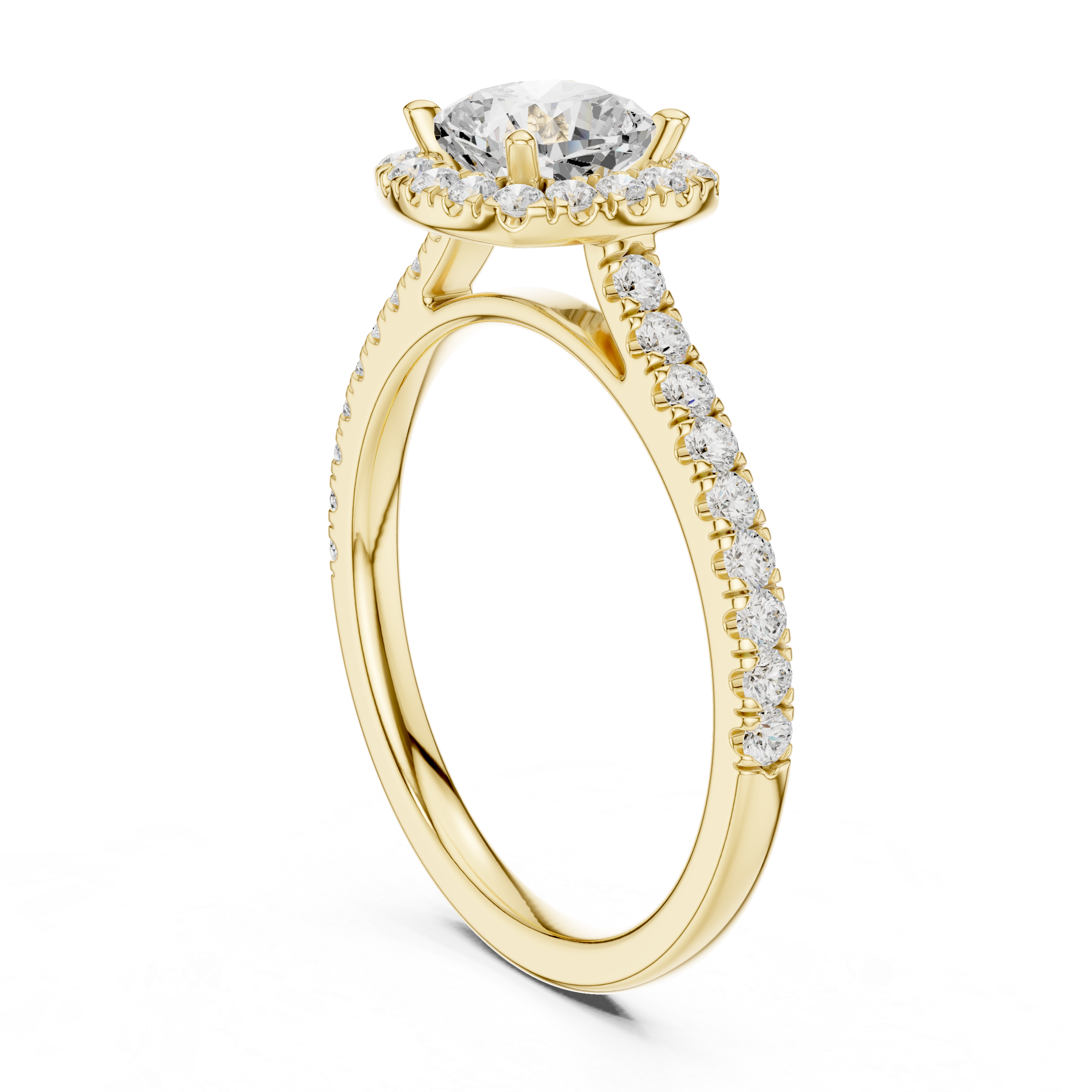Modern promise ring featuring minimalist structure.