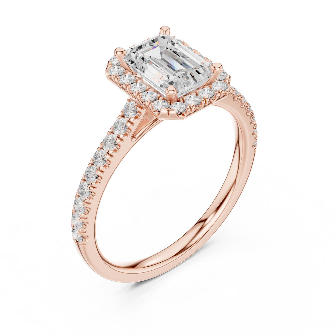Stylish marquise diamond ring with elongated shape and delicate prong setting.