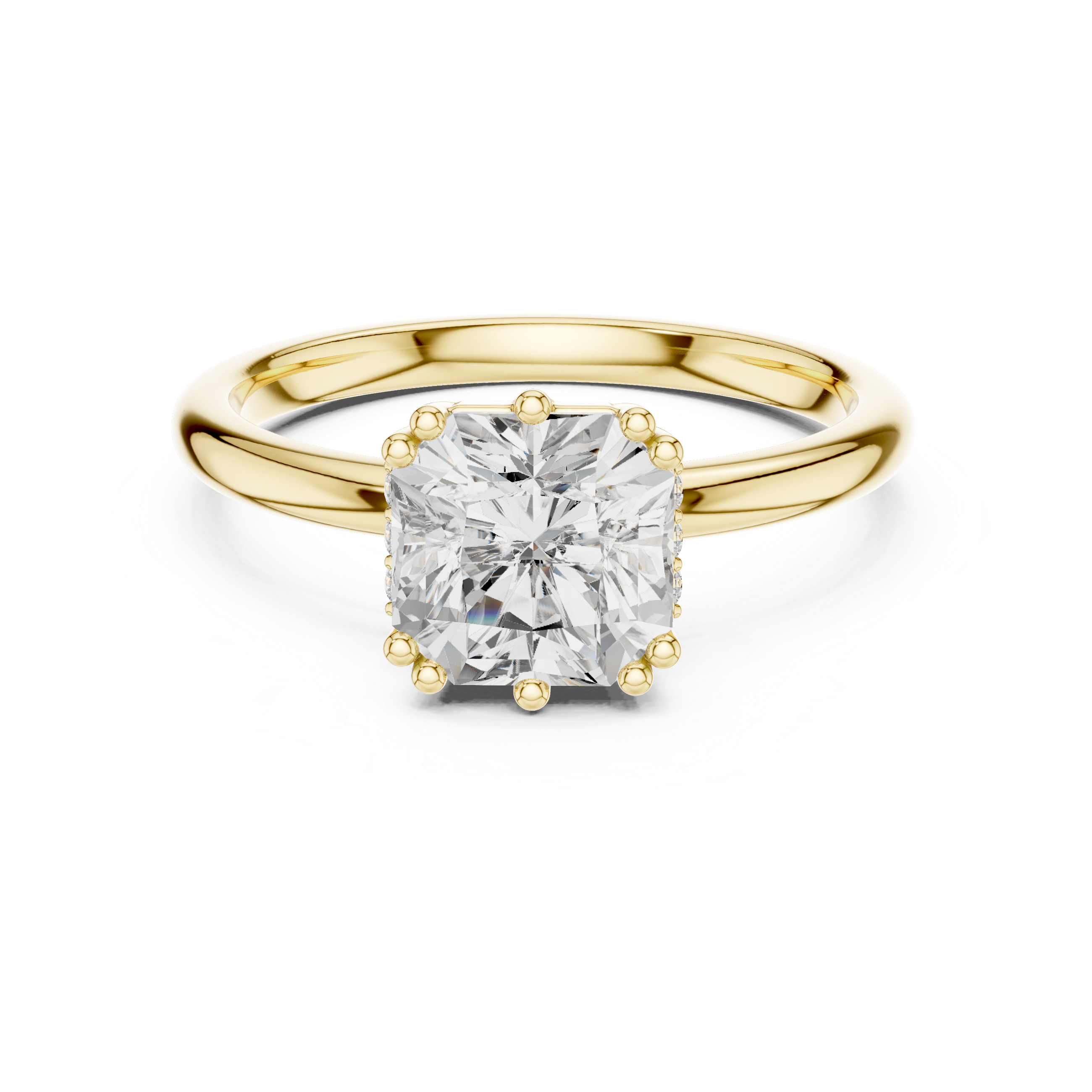 Modern open ring featuring adjustable dual-end design.