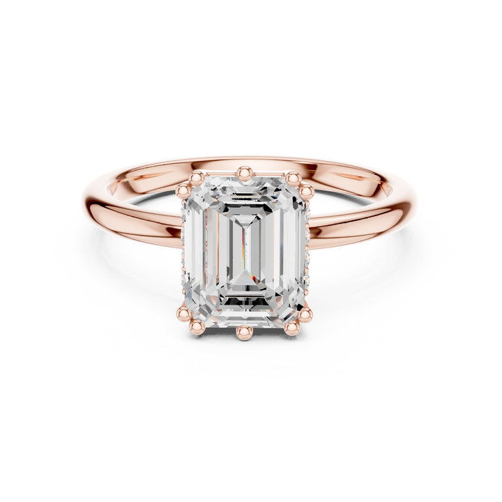 Luxury designer ring featuring artistic sculptural appearance.