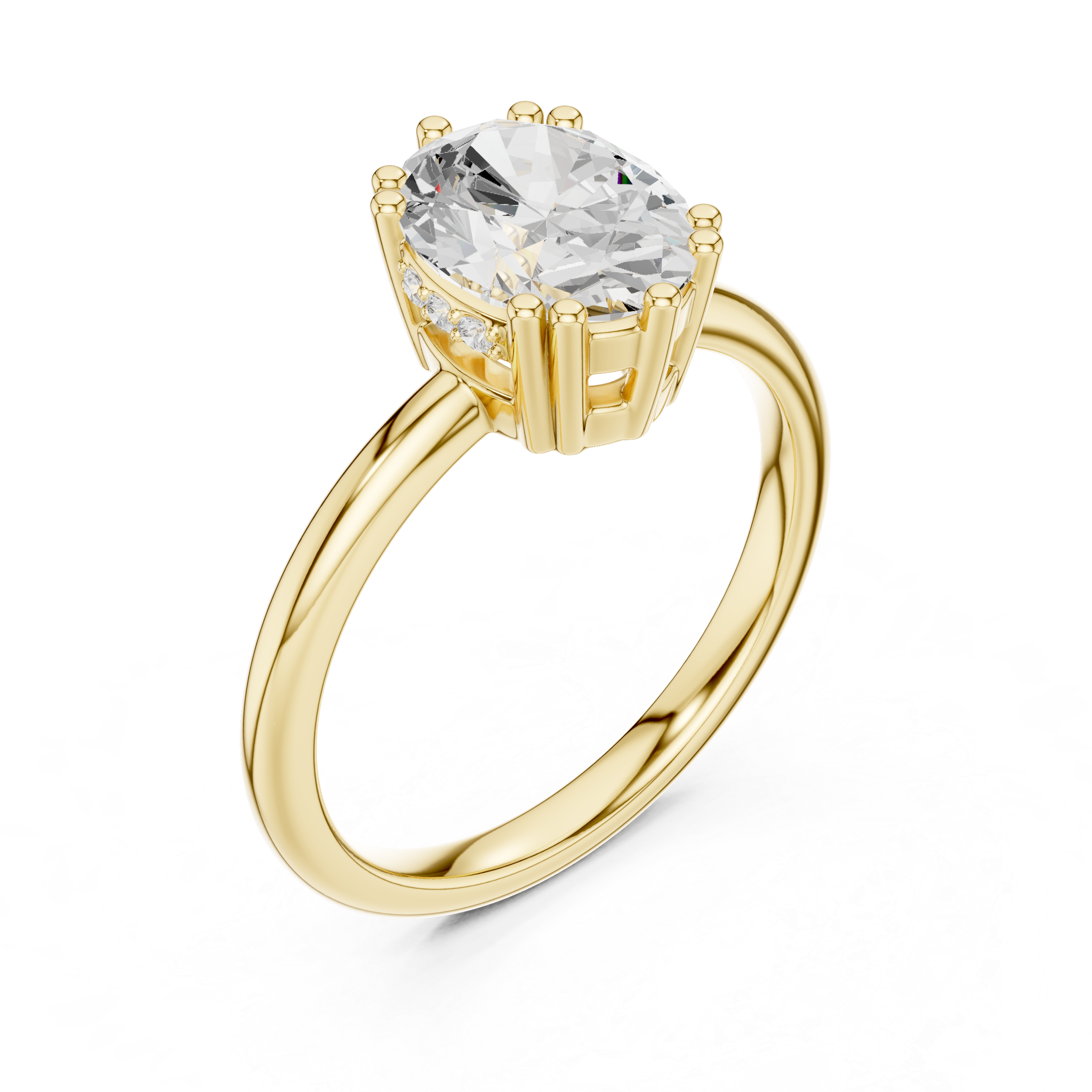 Luxury celebration ring featuring decorative gemstone centerpiece.