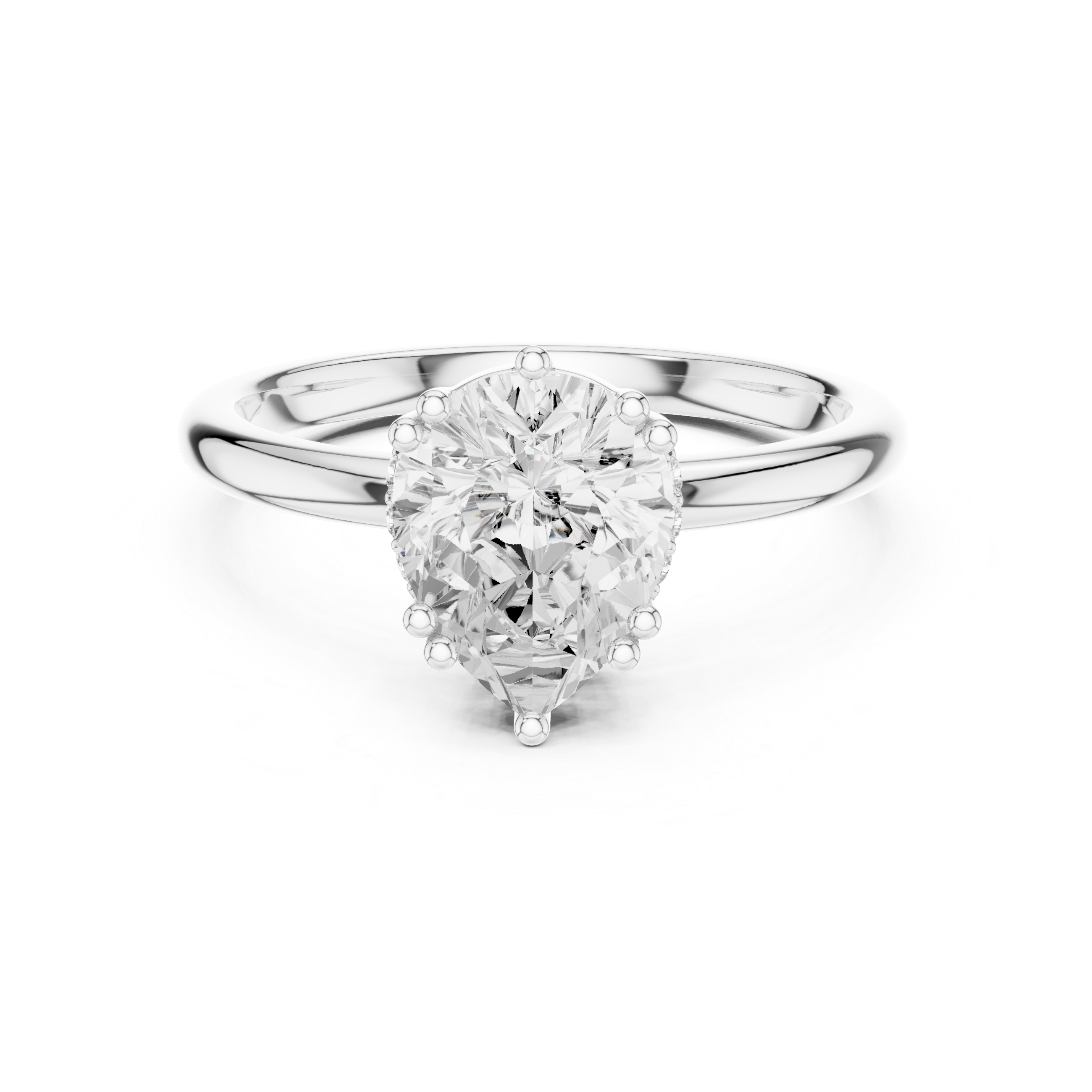 Stylish knot design ring symbolizing love and unity with polished finish.