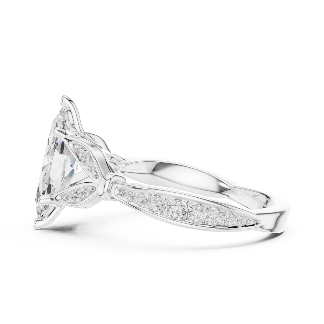 Stylish Y-shaped necklace featuring dangling central element.