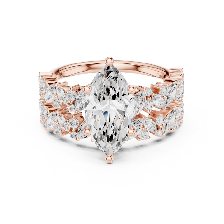 Vintage-inspired Victorian bridal necklace with ornate design.