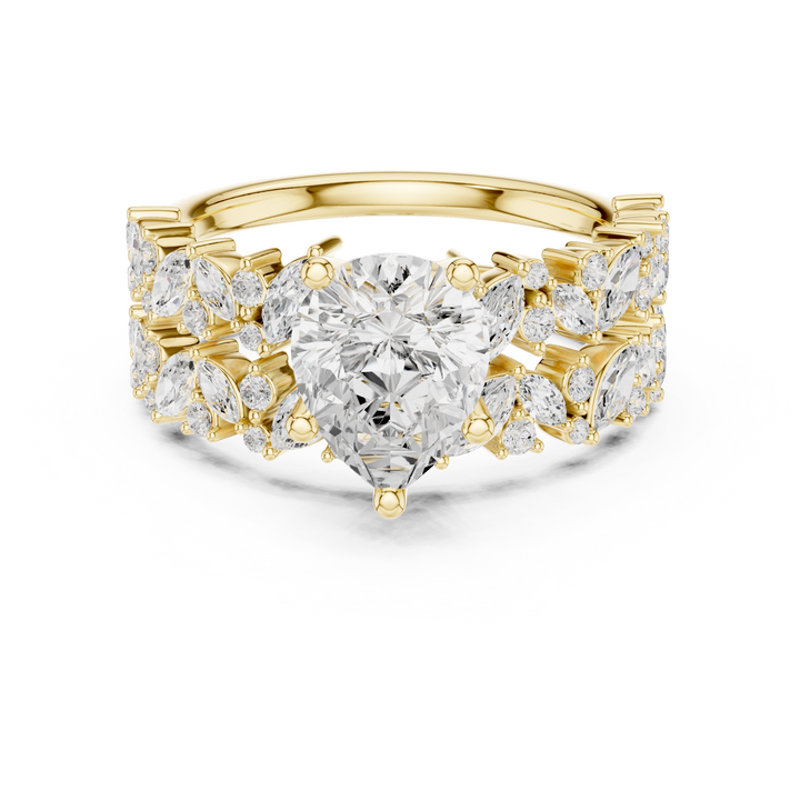 Modern open ring featuring adjustable dual-end design.
