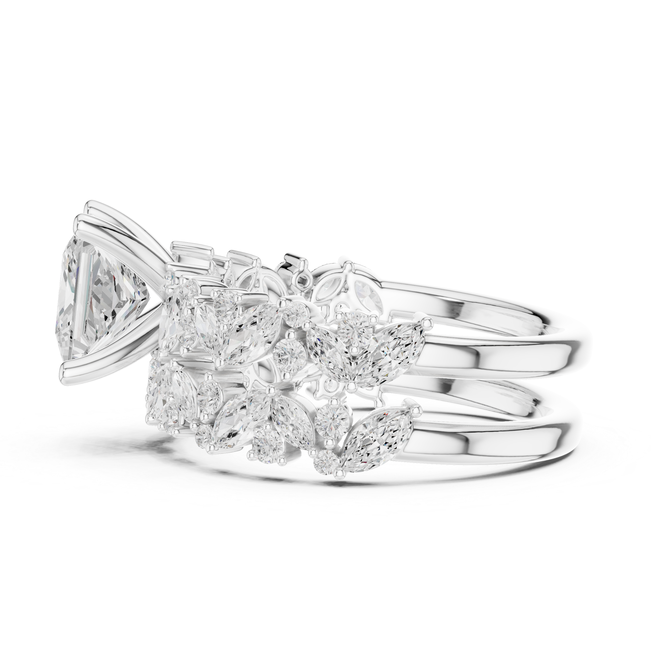 Stylish Y-shaped necklace featuring dangling central element.