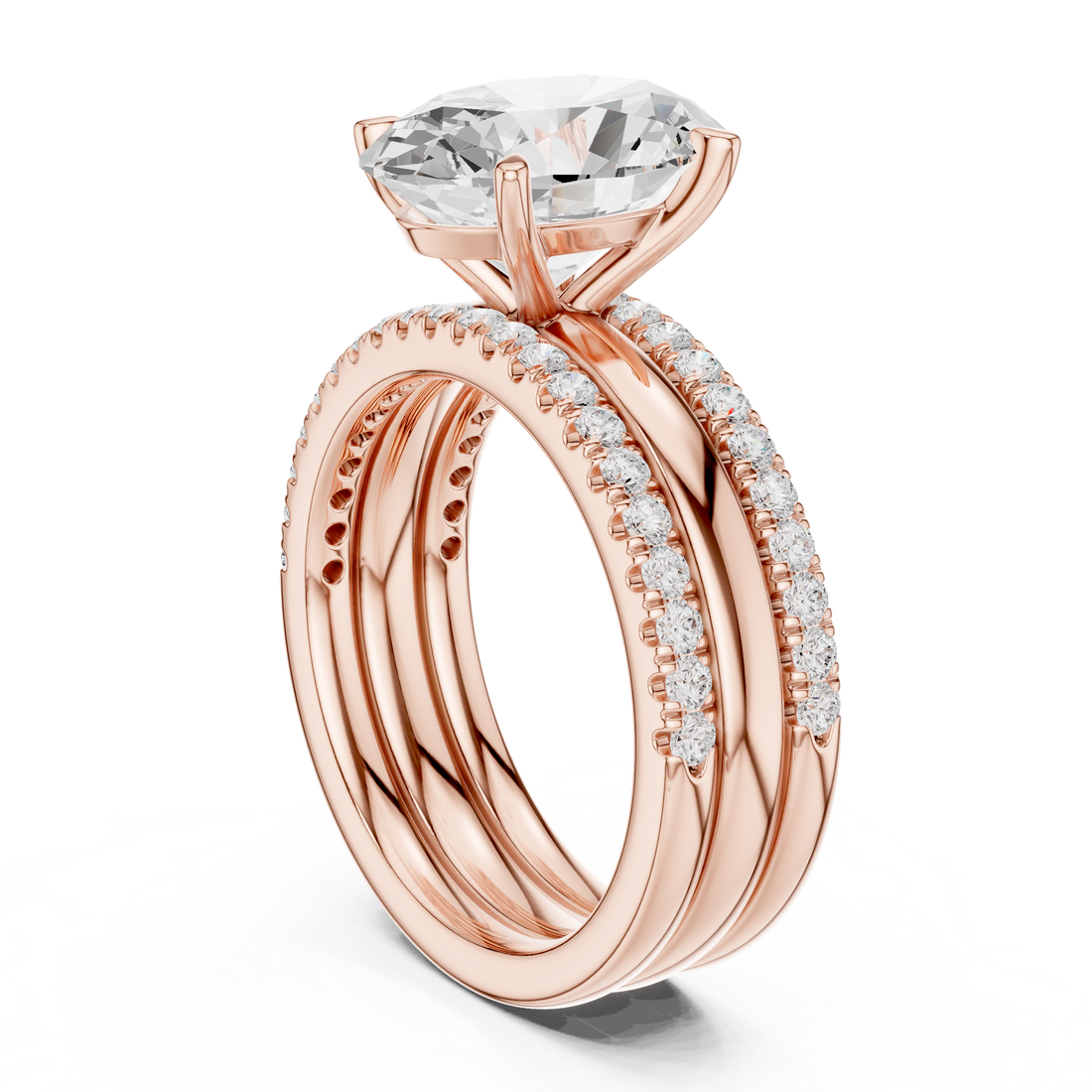 Classic cushion-cut diamond ring with vintage-inspired halo setting and sparkling accents.