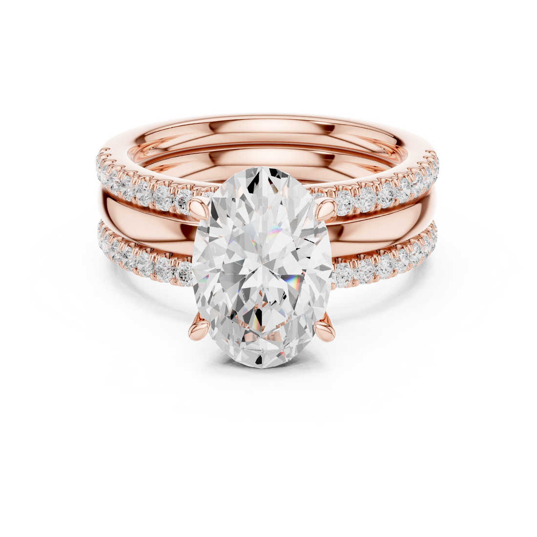 Elegant princess-cut diamond engagement ring with brilliant center stone and slim polished gold band.