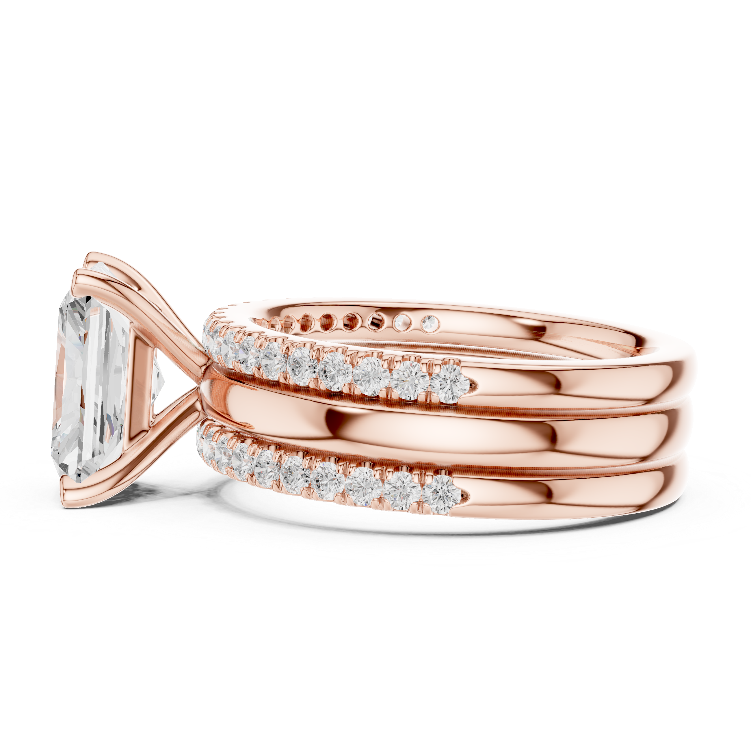 Classic ID bracelet with flat plate suitable for engraving personal details.