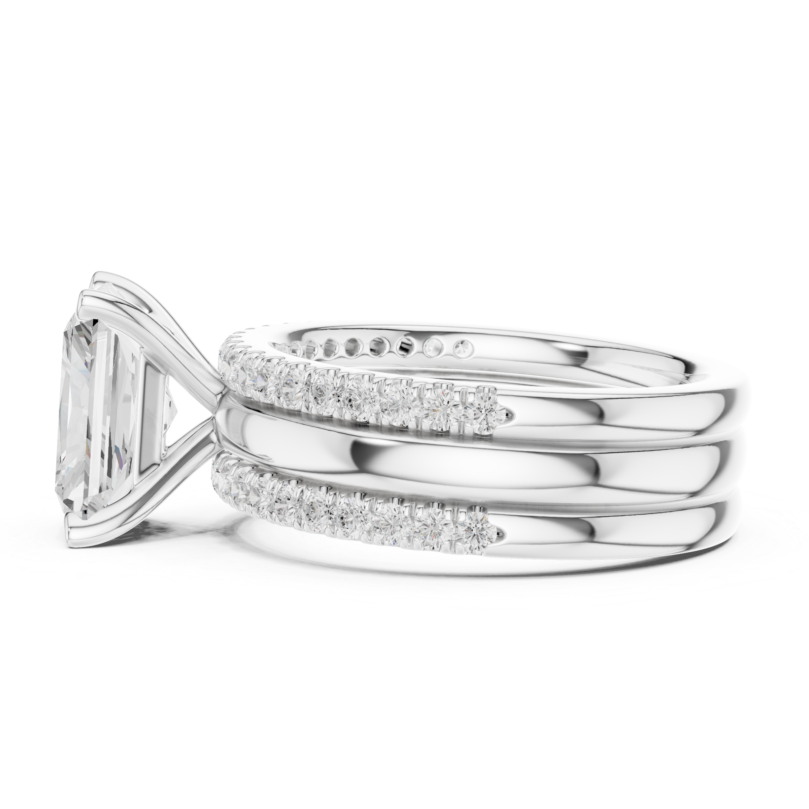 Stylish braided bracelet crafted with twisted metal strands.