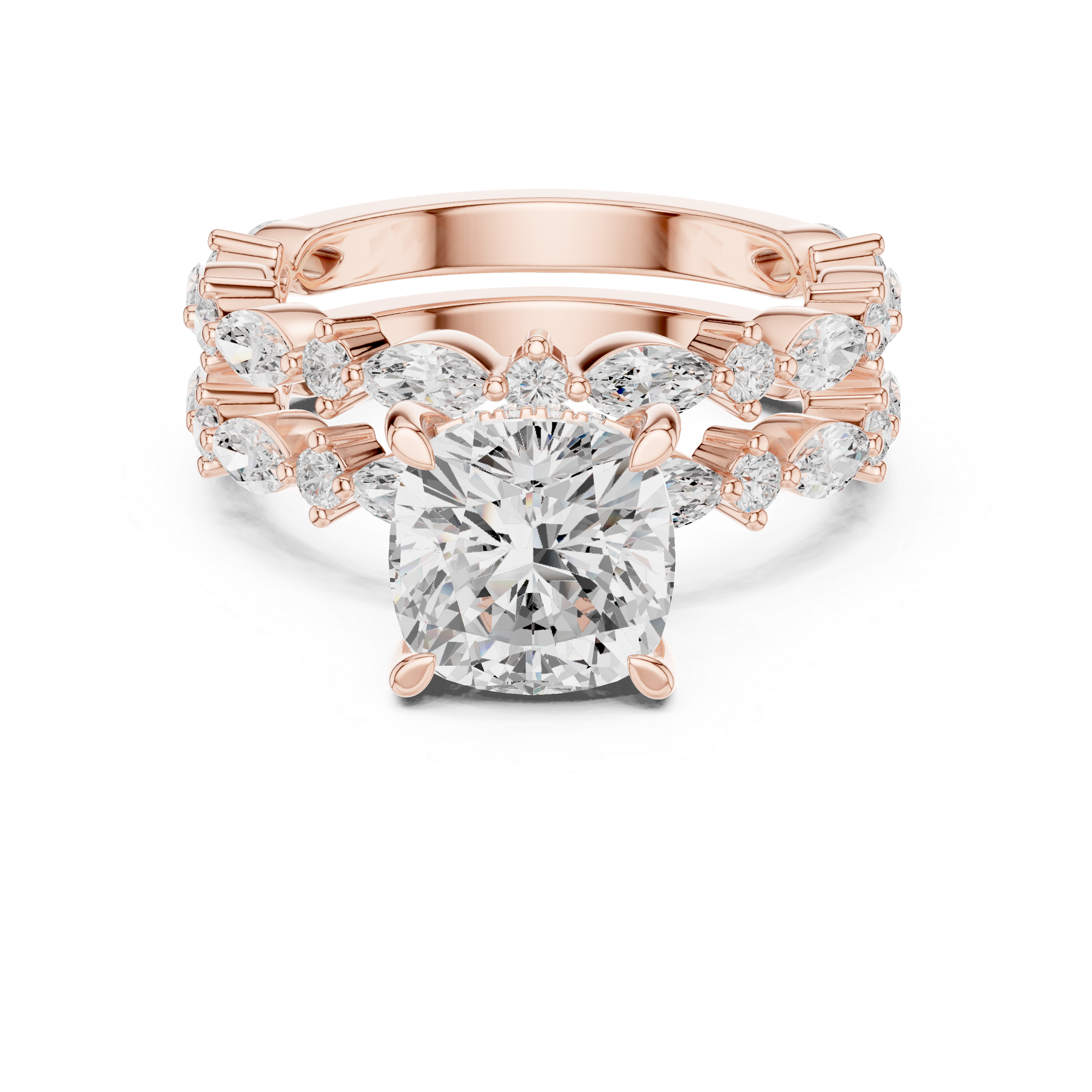 Designer diamond link bracelet with sparkling stone accents.