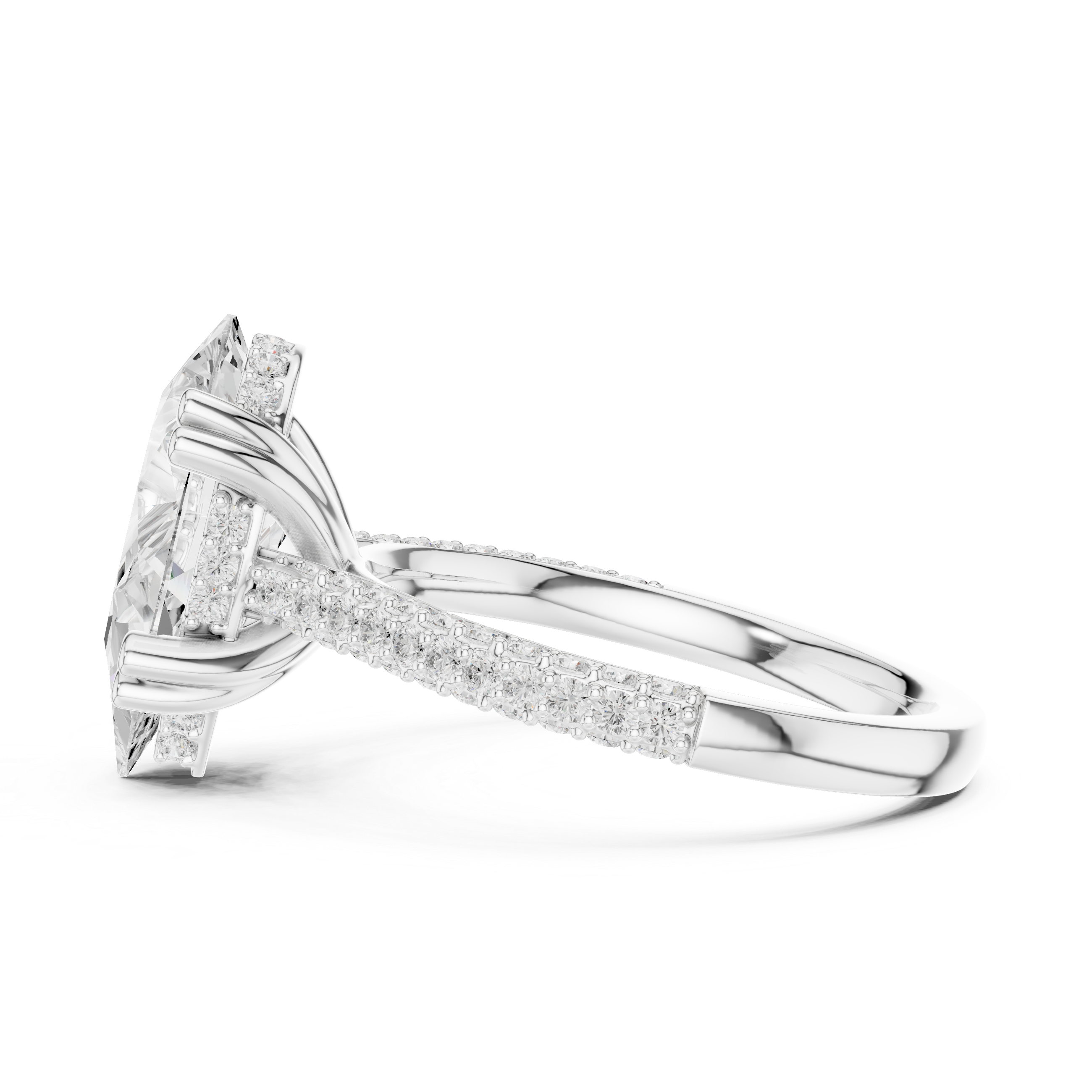 Luxury fashion Round Brilliant Cut Diamond Solitaire Pendant Necklace in Four Prong Setting curated for exclusive jewelry collections