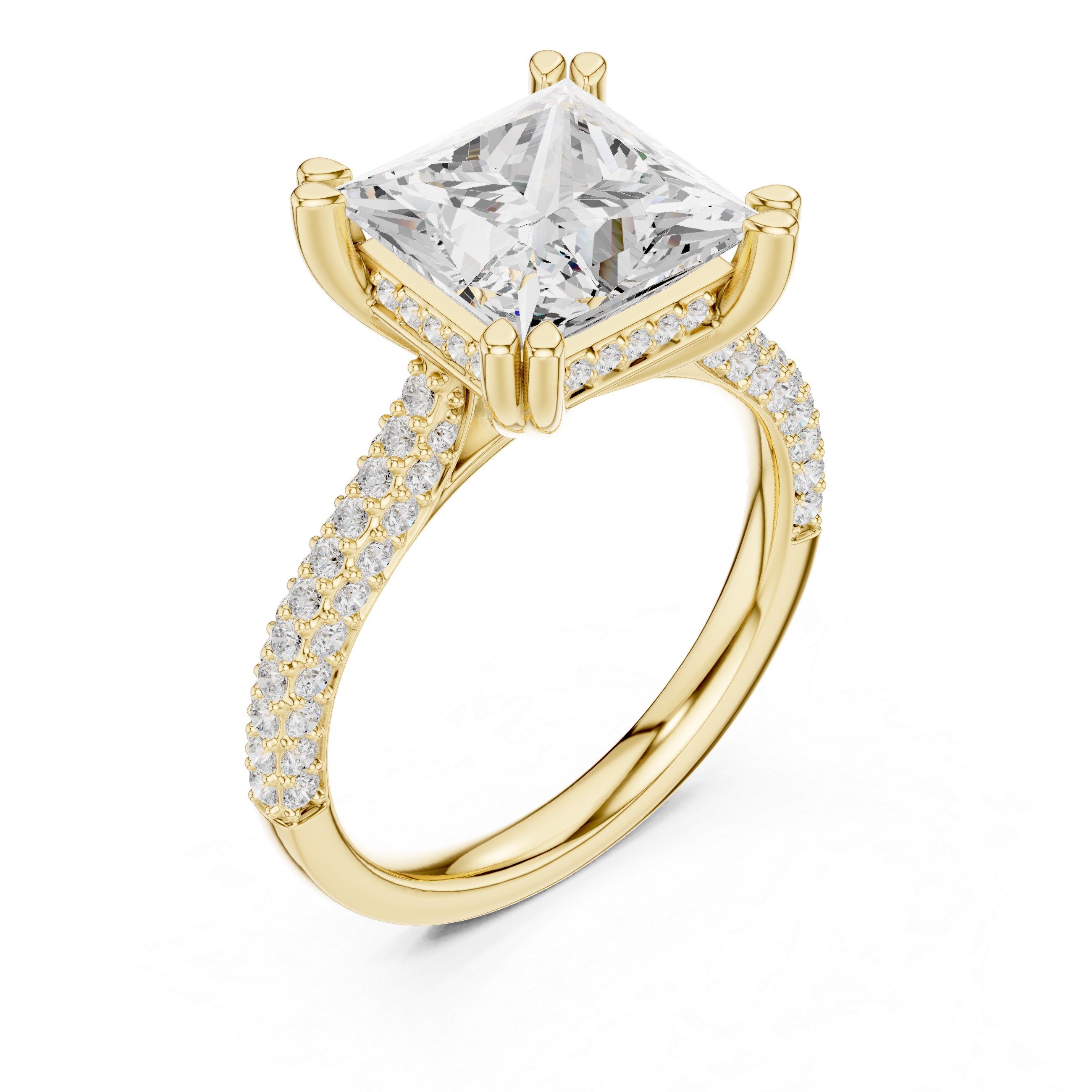 High shine polished to perfection for a glowing appearance
