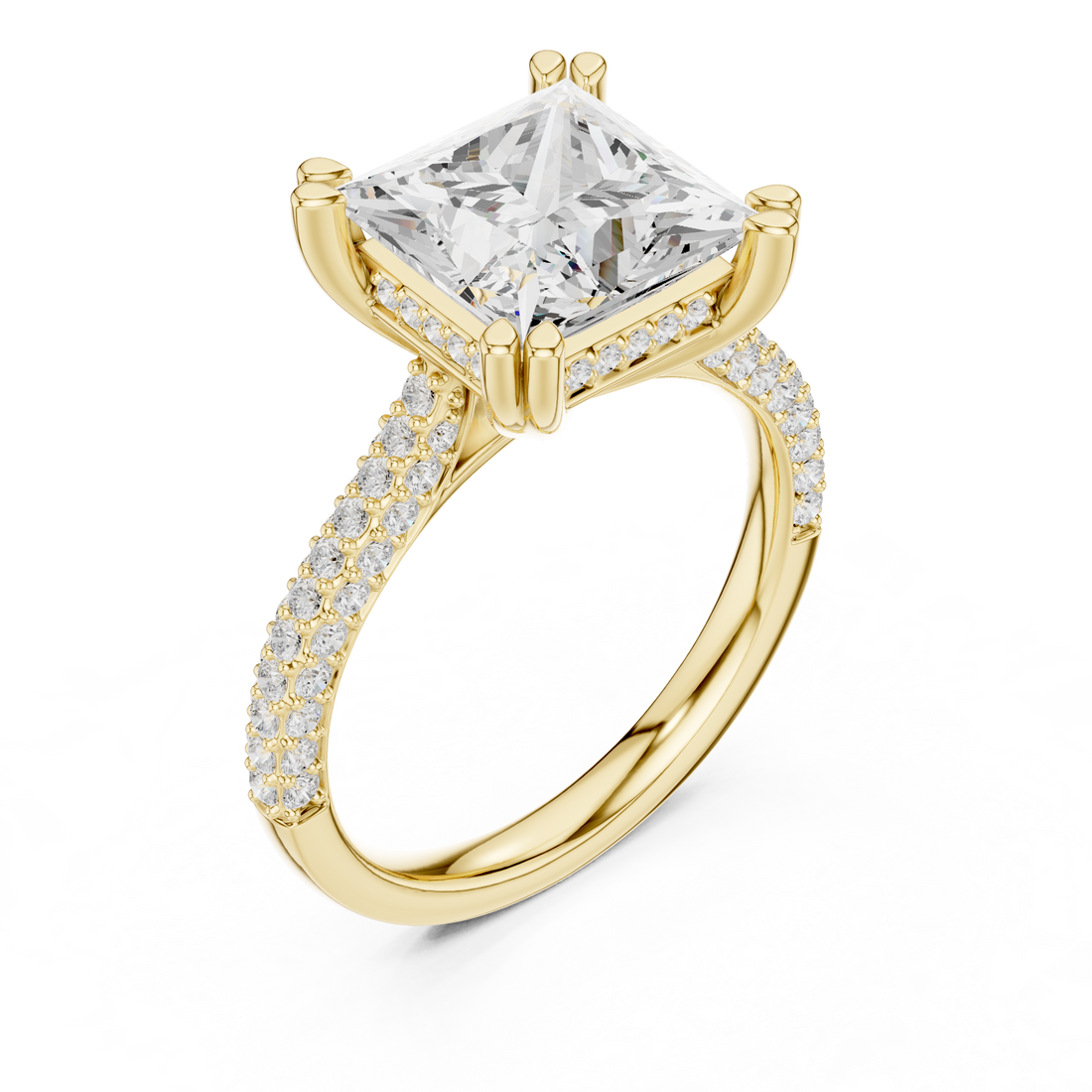 High shine polished to perfection for a glowing appearance