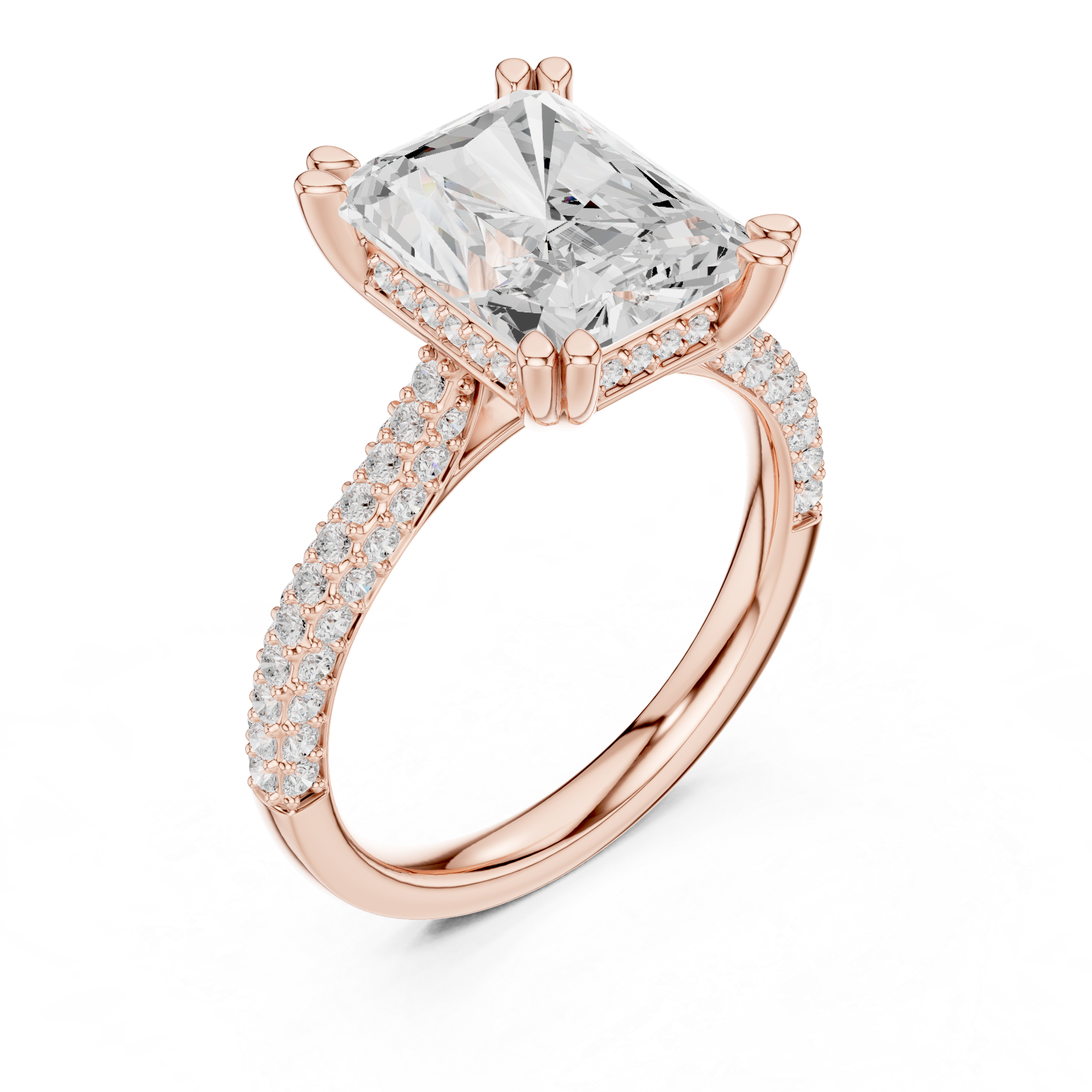 Stunning with premium high-quality finish and brilliant sparkling diamonds