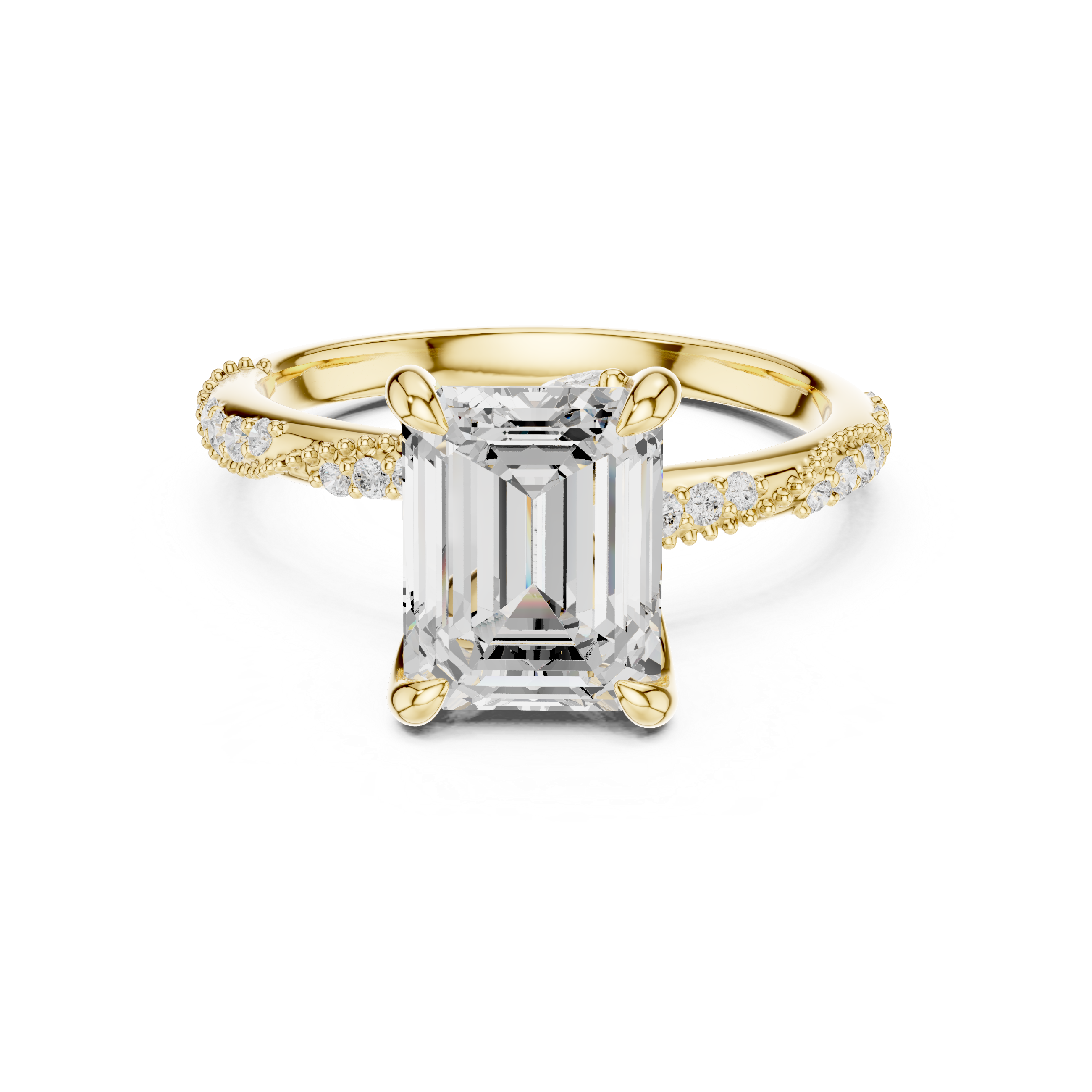 Exquisite masterpiece showcasing superior quality and shine