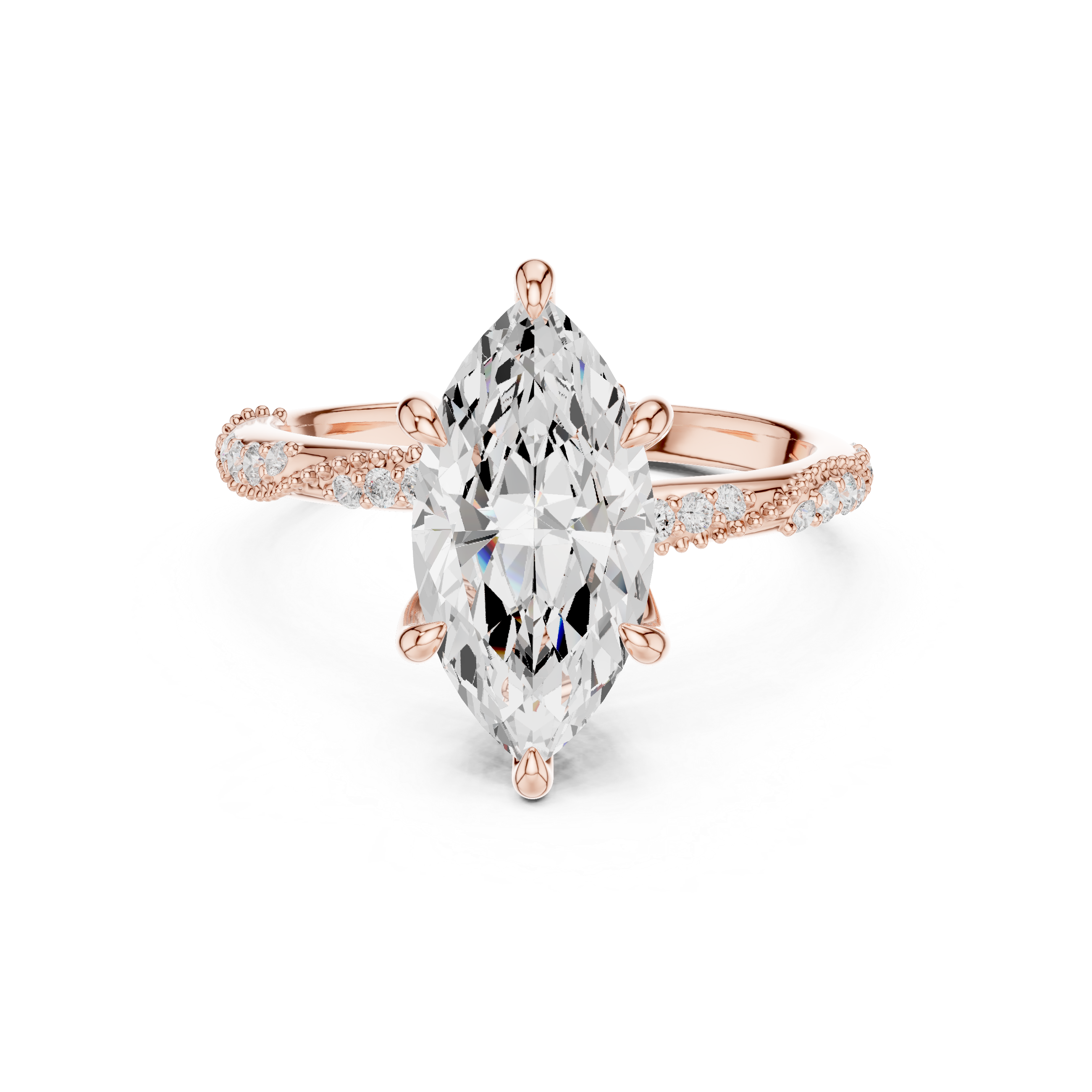 Stunning with premium high-quality finish and brilliant sparkling diamonds