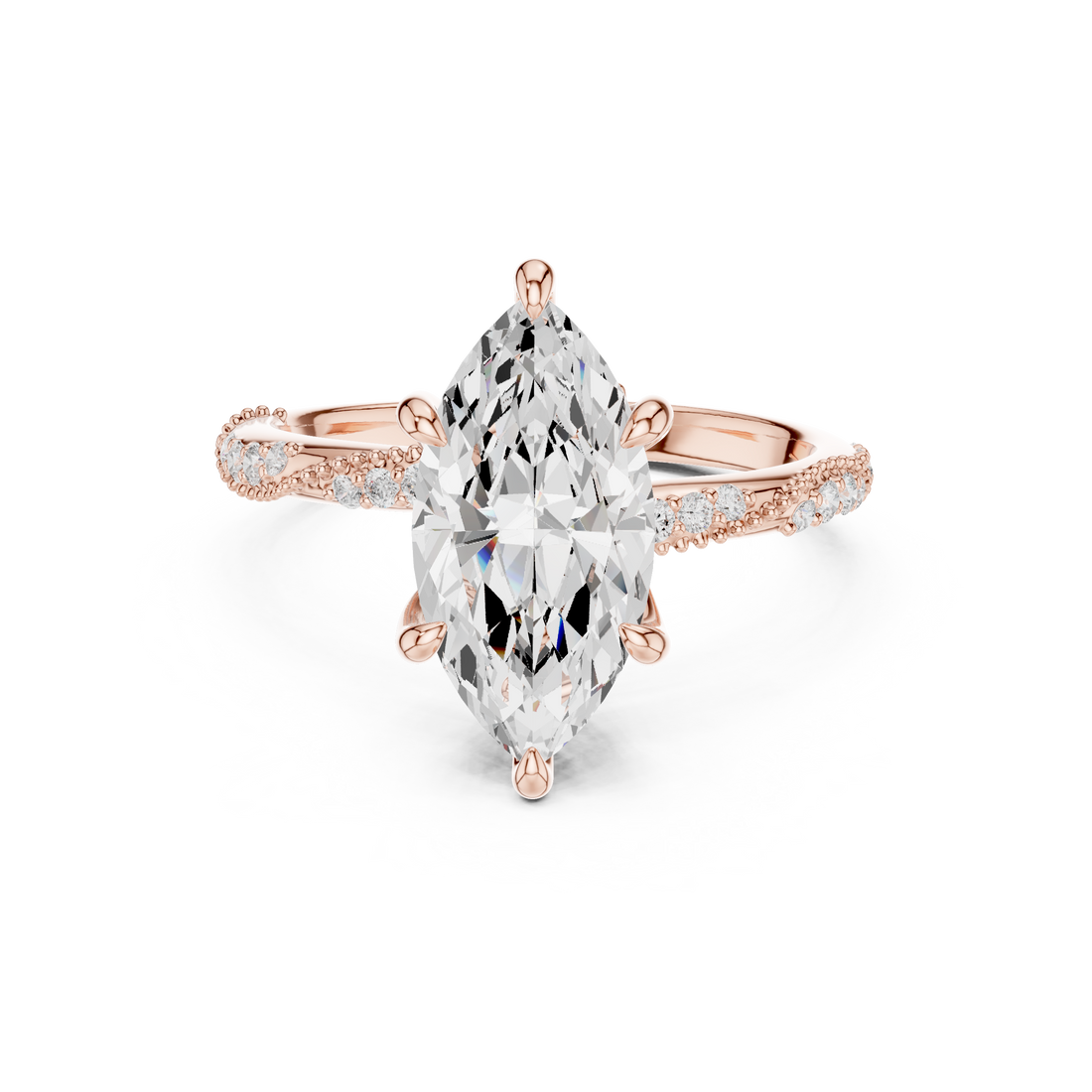 Stunning with premium high-quality finish and brilliant sparkling diamonds