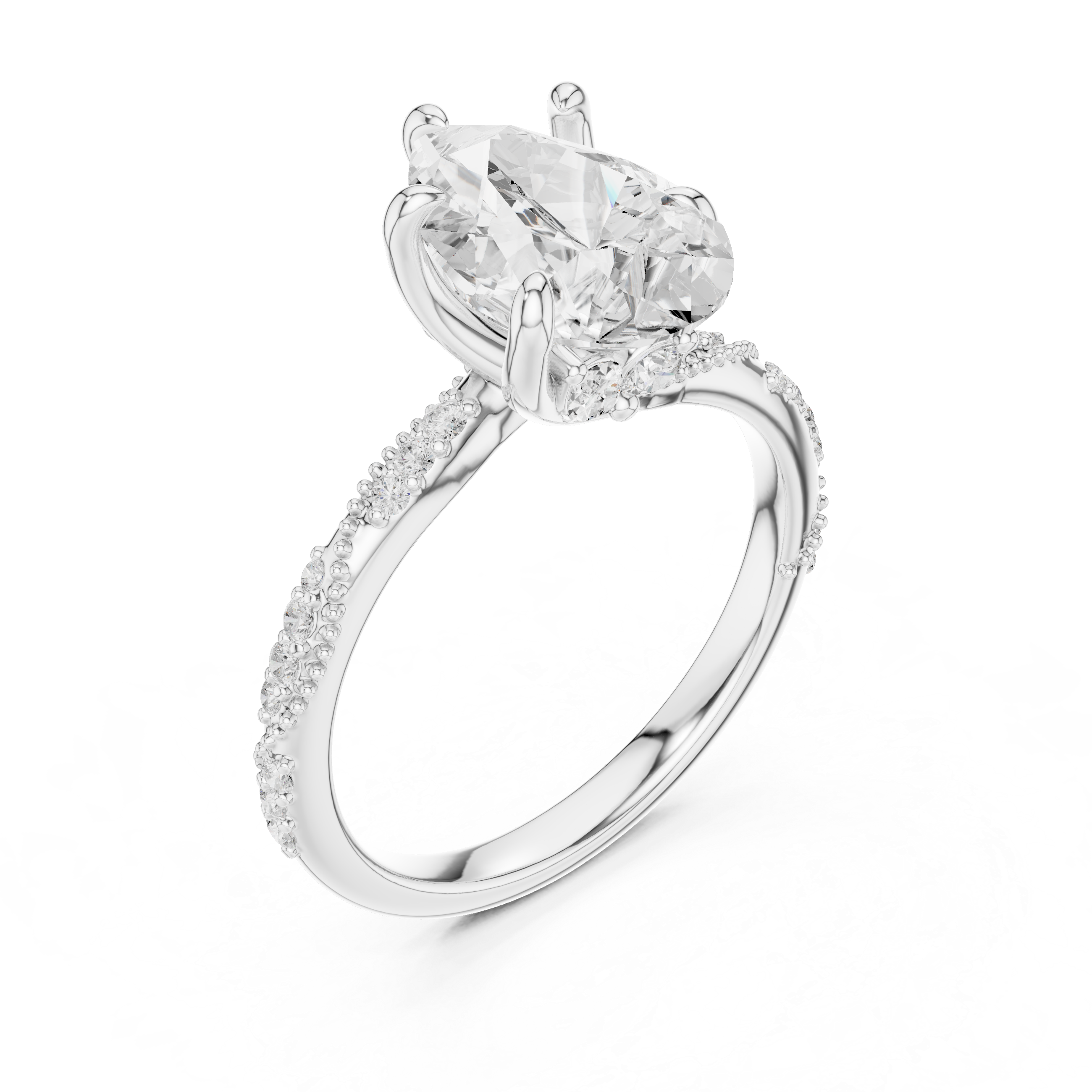 Stunning with premium high-quality finish and brilliant sparkling diamonds